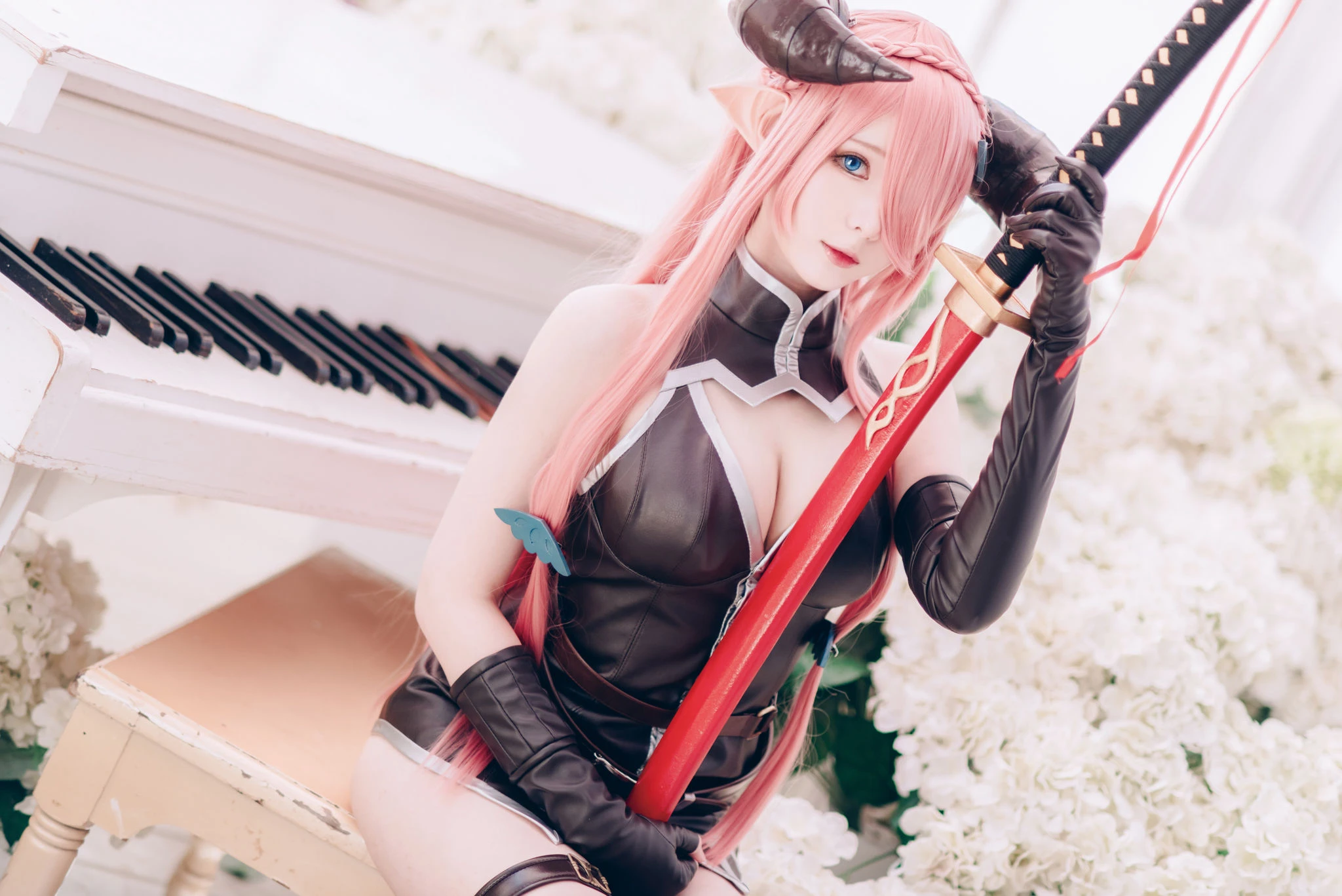 [Cosplay]朱雅琳寫真攝影大師作：朱雅琳清純於街拍演繹美胸神韻精選演繹 - 75