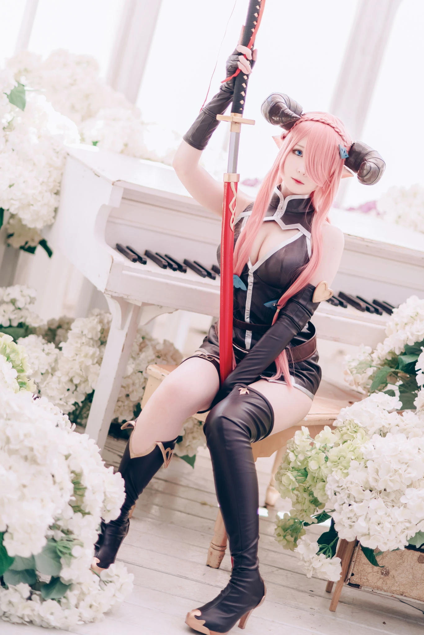 [Cosplay]朱雅琳寫真攝影大師作：朱雅琳清純於街拍演繹美胸神韻精選演繹 - 76