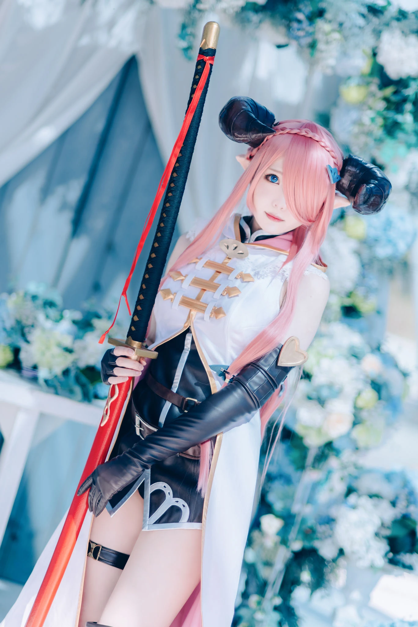 [Cosplay]朱雅琳寫真攝影大師作：朱雅琳清純於街拍演繹美胸神韻精選演繹 - 79