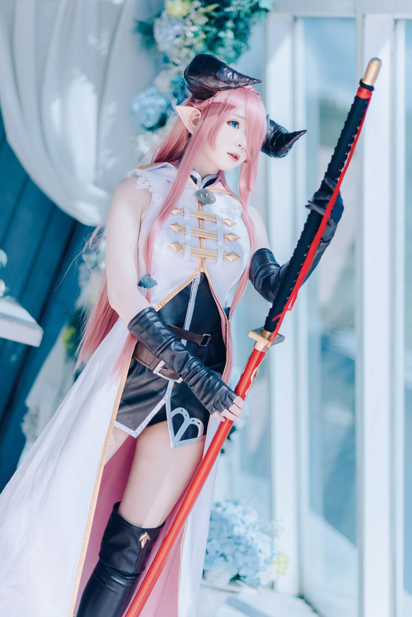 [Cosplay]朱雅琳寫真攝影大師作：朱雅琳清純於街拍演繹美胸神韻精選演繹 - 80