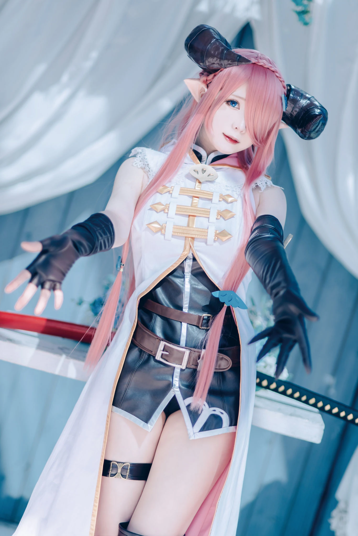 [Cosplay]朱雅琳寫真攝影大師作：朱雅琳清純於街拍演繹美胸神韻精選演繹 - 83