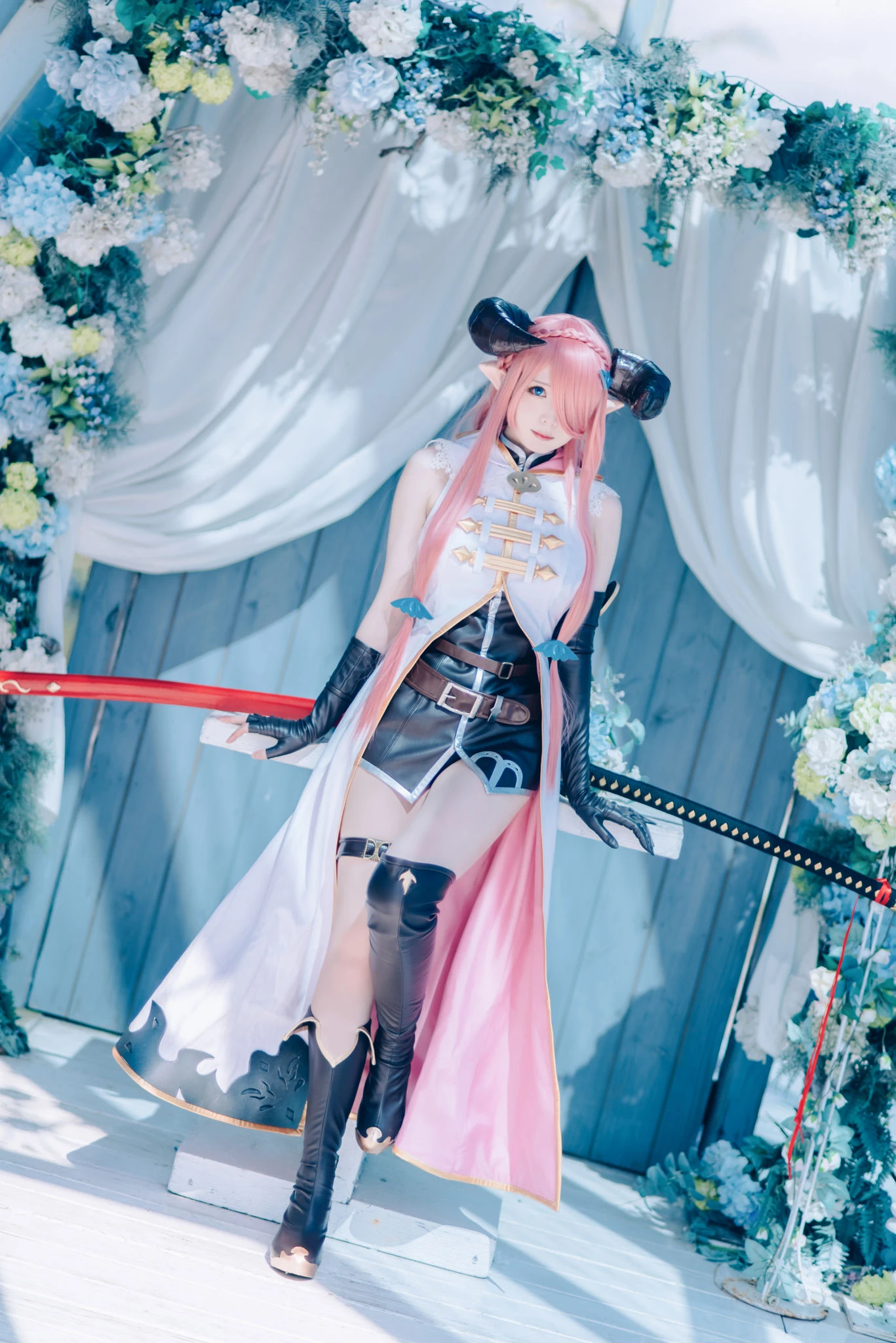 [Cosplay]朱雅琳寫真攝影大師作：朱雅琳清純於街拍演繹美胸神韻精選演繹 - 84