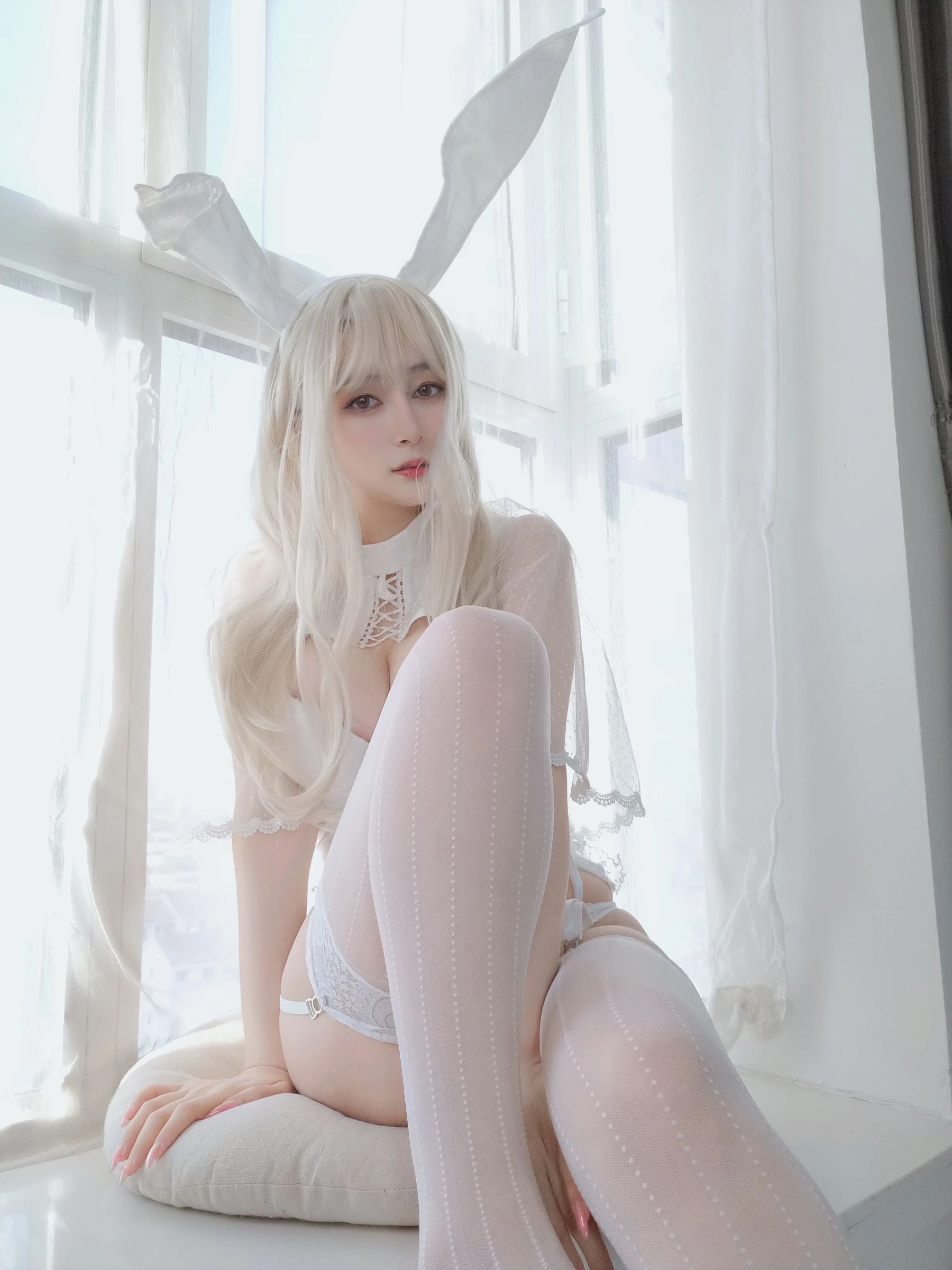 [Cosplay]陳雅靜精選美圖作品：自然光攝影優雅展現陳雅靜美腿曲線韻味綻放寫真集 - 55