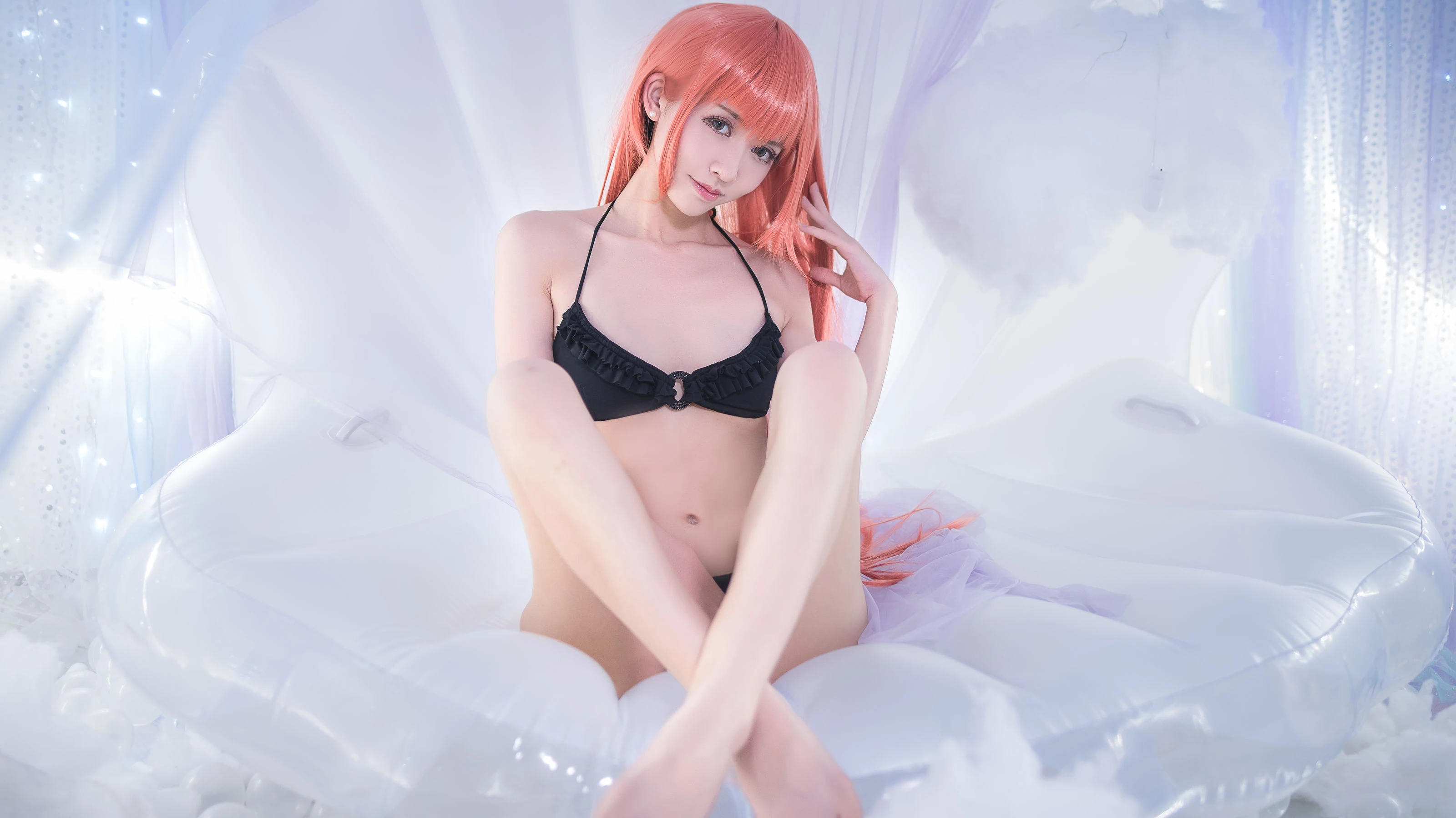 [網紅]胡雨萱胡雨萱私房大圖大片：甜美風採釋放美胸誘惑展現寫真大片 - 7