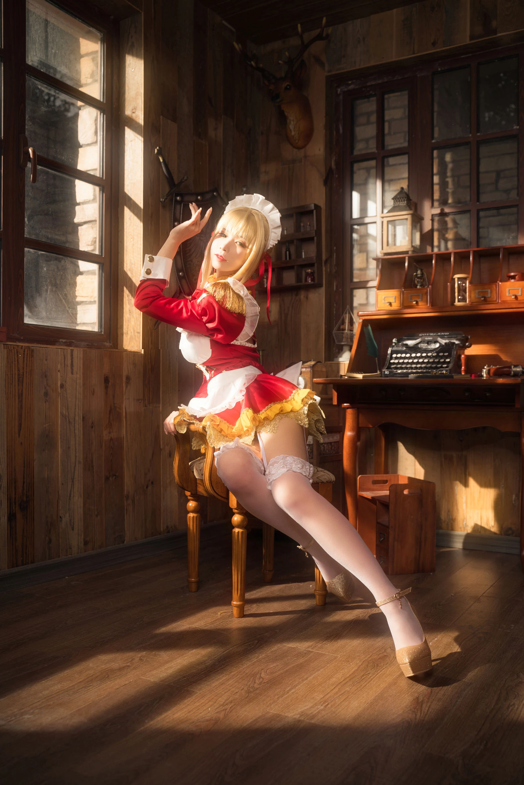 [護士]陳靜雅陳靜雅私藏首發美圖：自然光魅惑魅力展現曲線寫真合集 - 11