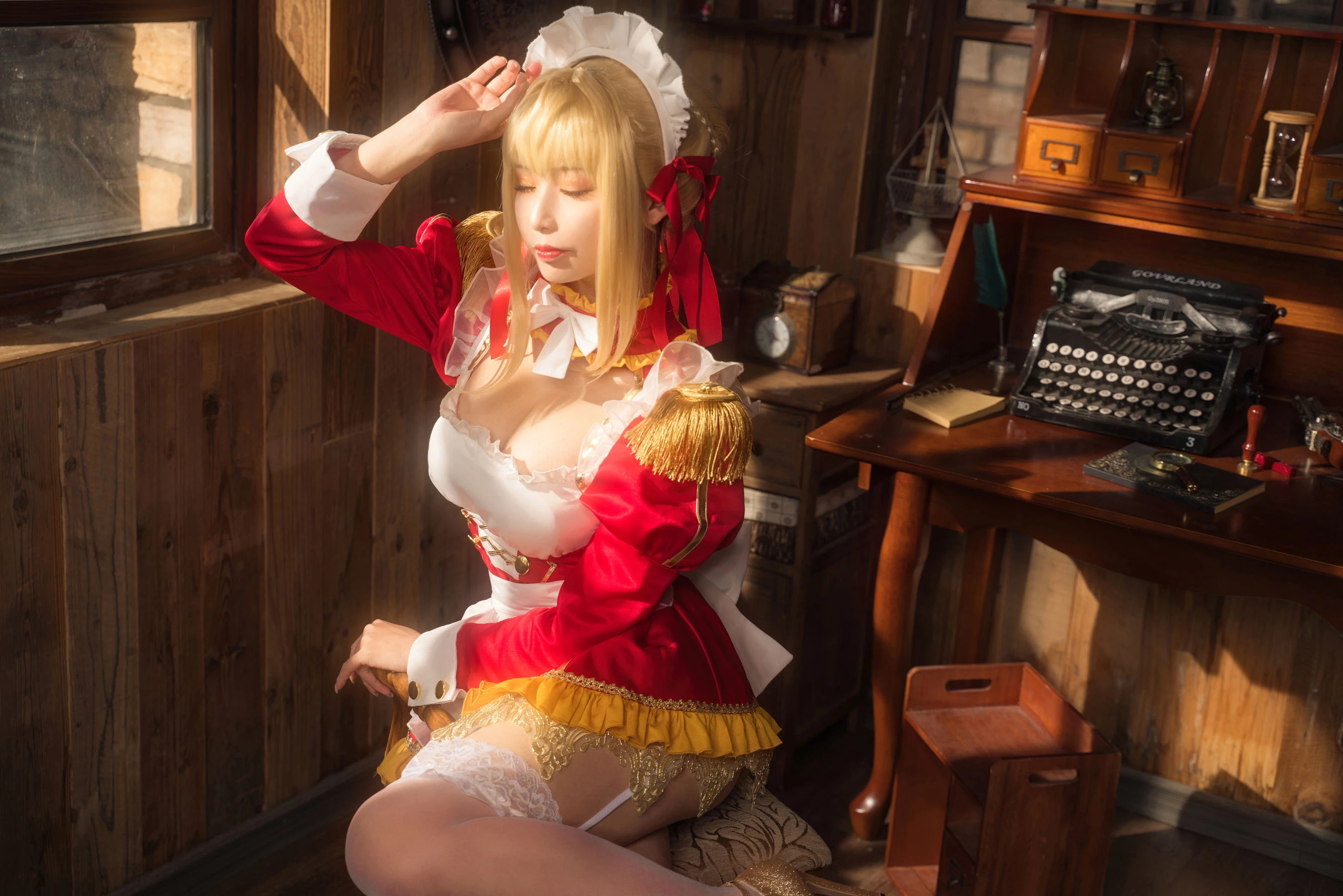 [護士]陳靜雅陳靜雅私藏首發美圖：自然光魅惑魅力展現曲線寫真合集 - 5