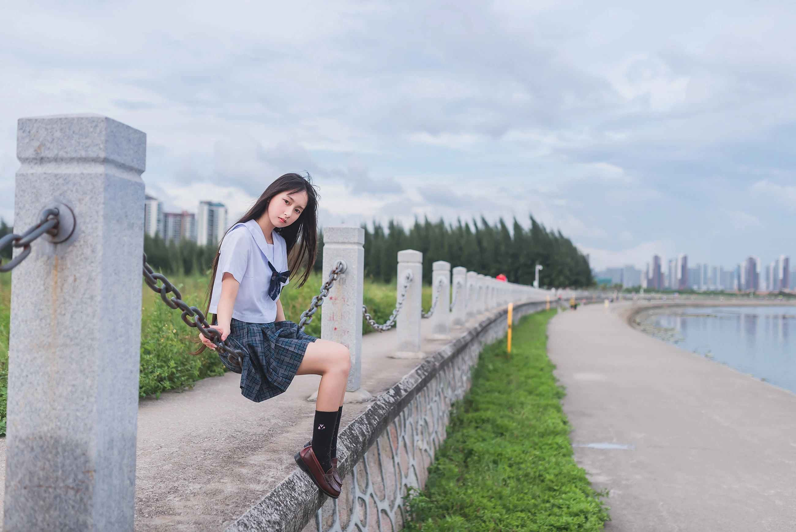 [車模]何莉琪何莉琪攝影棚首發攝影：時尚神韻釋放蜂腰誘惑釋放寫真大片 - 33