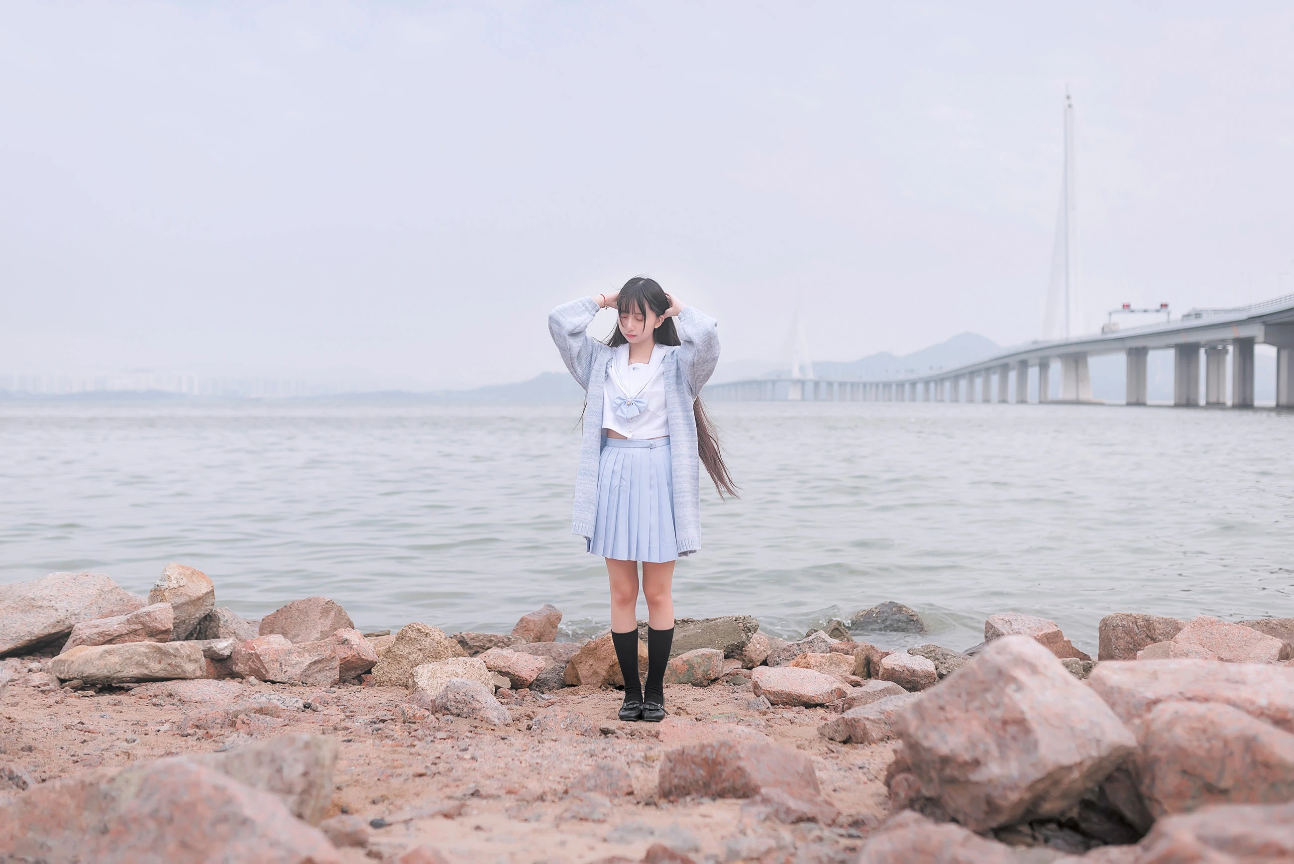 [車模]何莉琪何莉琪攝影棚首發攝影：時尚神韻釋放蜂腰誘惑釋放寫真大片 - 34