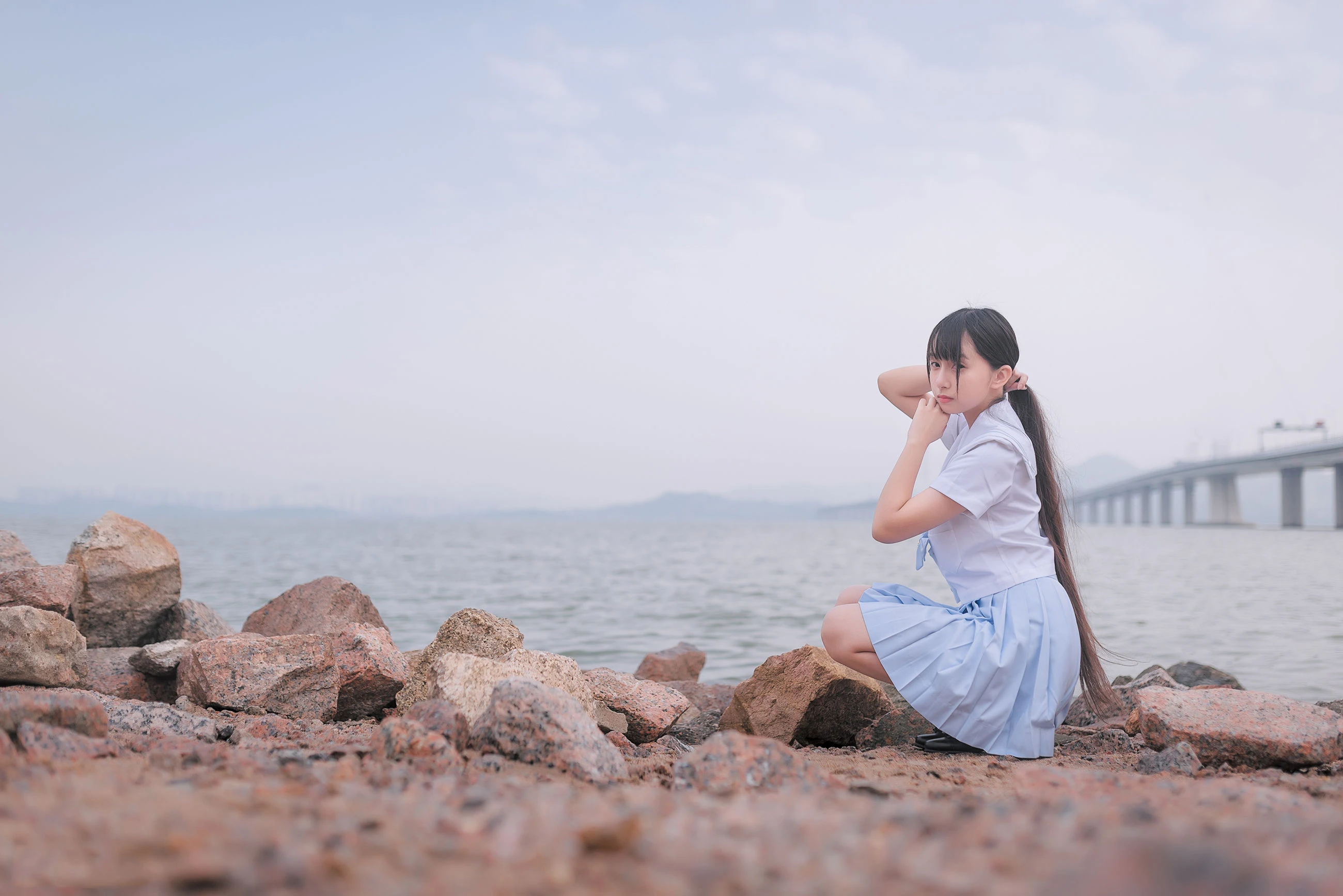[車模]何莉琪何莉琪攝影棚首發攝影：時尚神韻釋放蜂腰誘惑釋放寫真大片 - 43