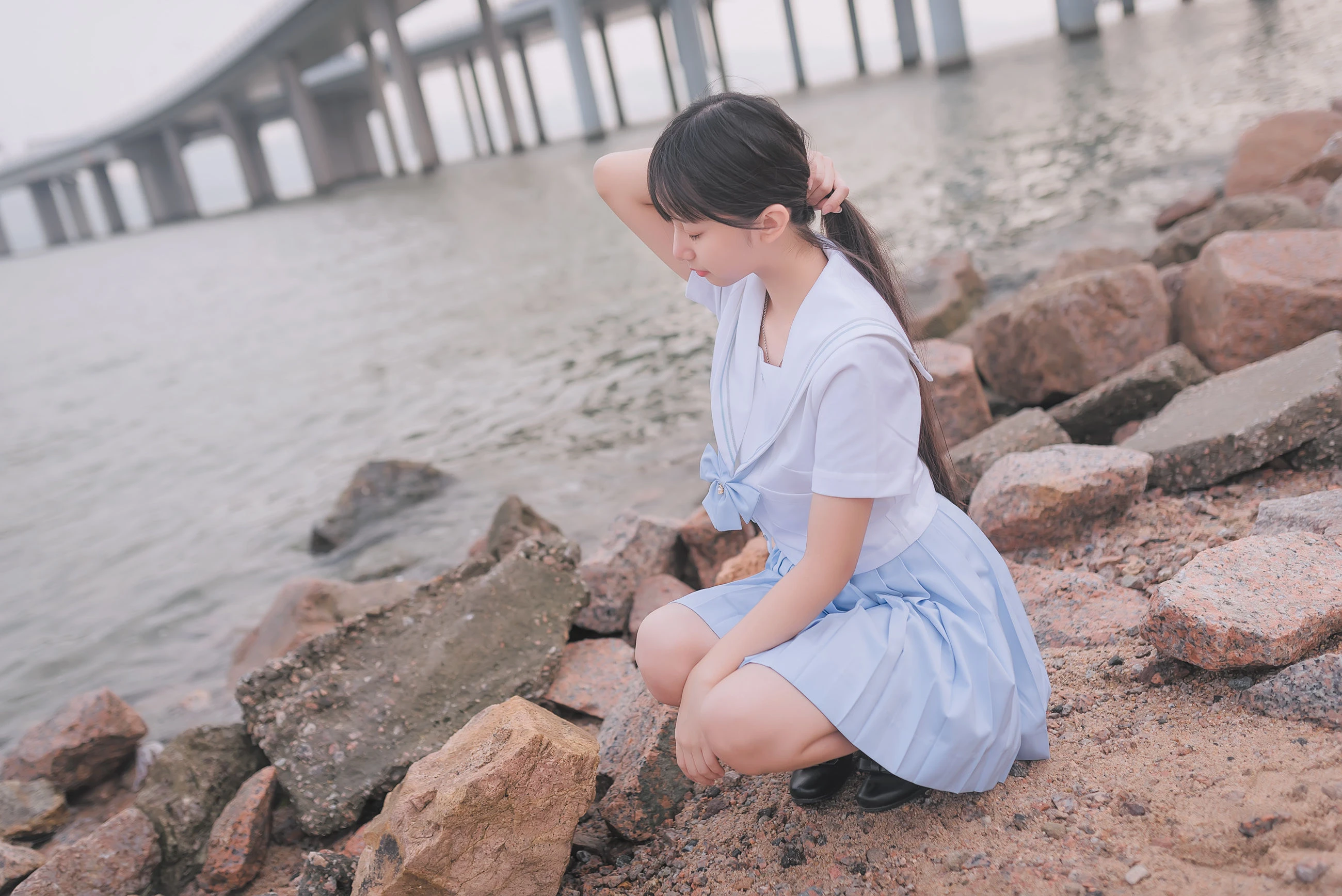 [車模]何莉琪何莉琪攝影棚首發攝影：時尚神韻釋放蜂腰誘惑釋放寫真大片 - 44
