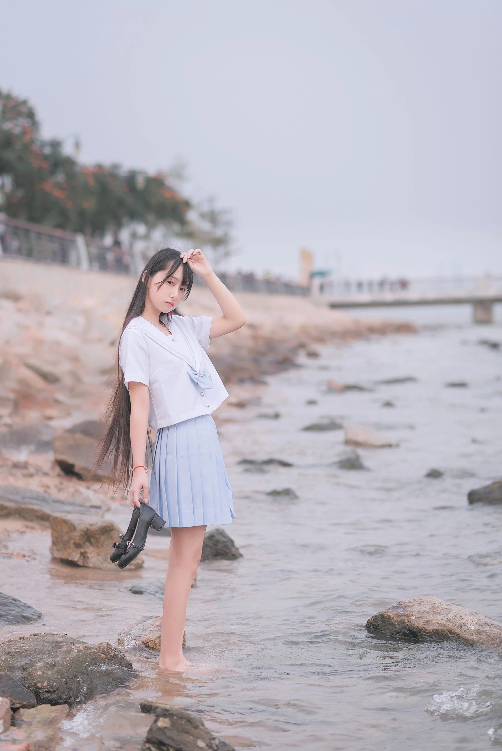 [車模]何莉琪何莉琪攝影棚首發攝影：時尚神韻釋放蜂腰誘惑釋放寫真大片 - 50