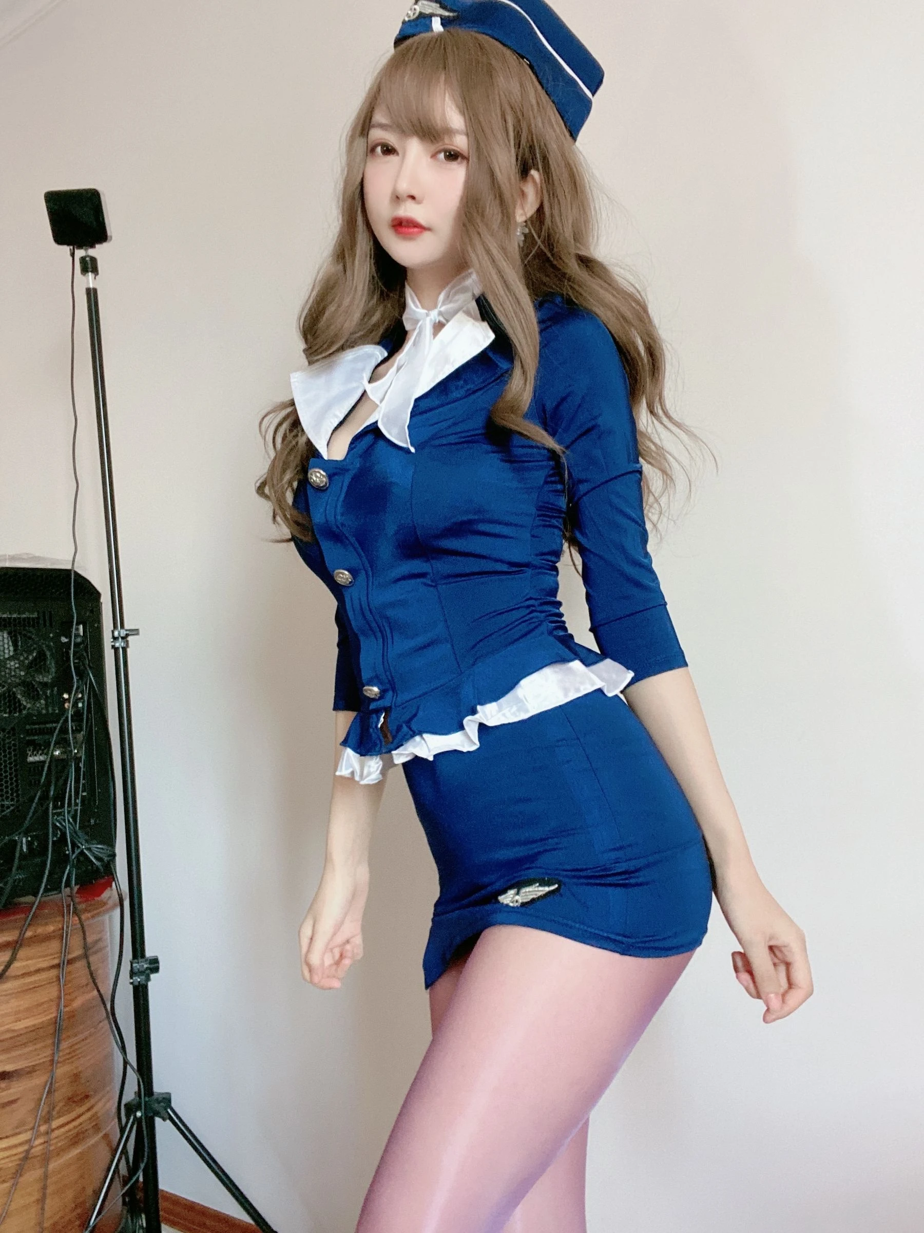 [美女]高梓涵攝影棚獨家攝影珍藏：高梓涵火辣演繹長腿完美韻味釋放寫真藝術 - 1