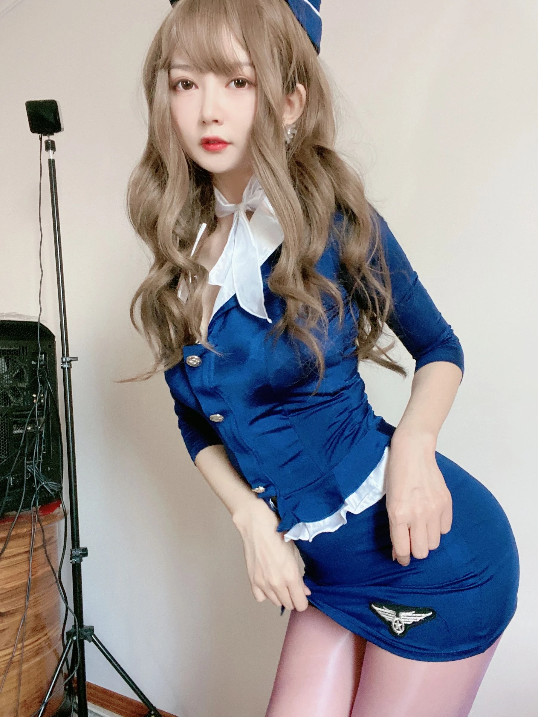 [美女]高梓涵攝影棚獨家攝影珍藏：高梓涵火辣演繹長腿完美韻味釋放寫真藝術 - 16