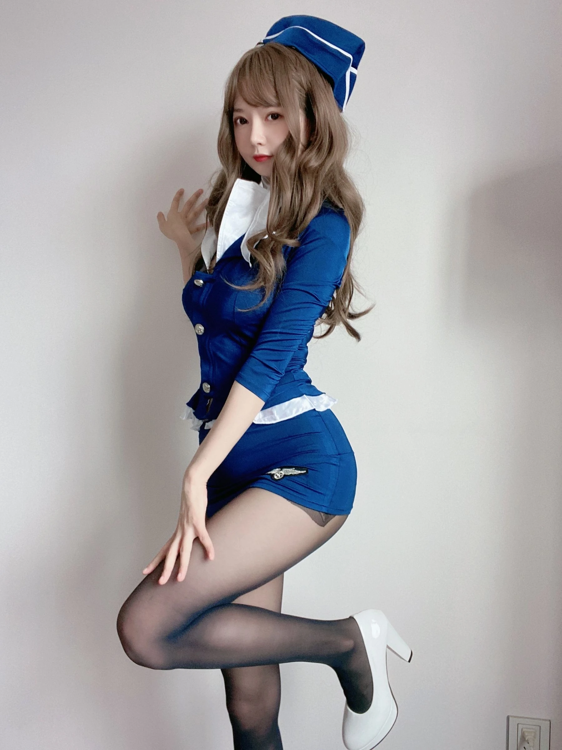 [美女]高梓涵攝影棚獨家攝影珍藏：高梓涵火辣演繹長腿完美韻味釋放寫真藝術 - 18