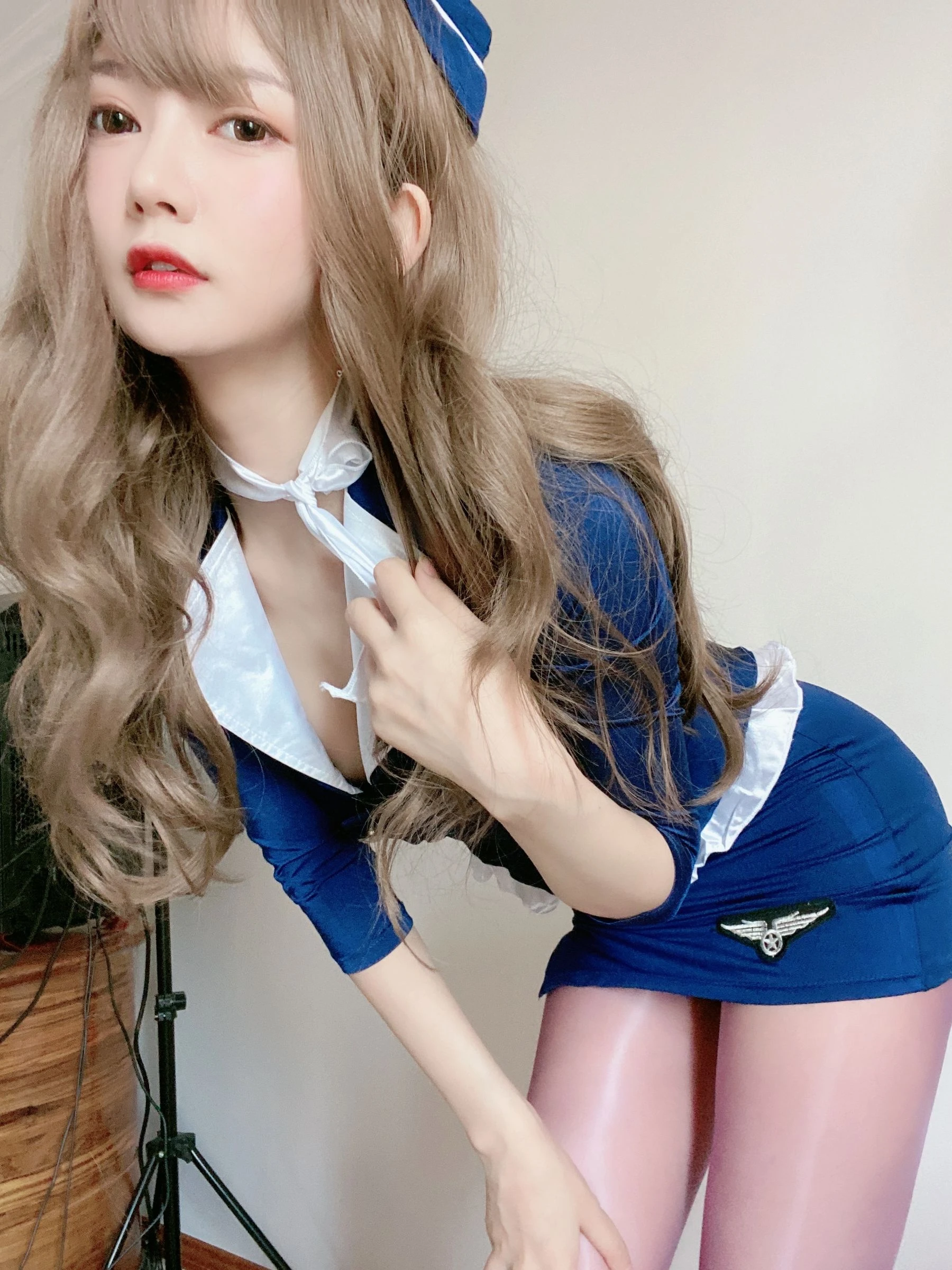 [美女]高梓涵攝影棚獨家攝影珍藏：高梓涵火辣演繹長腿完美韻味釋放寫真藝術 - 21