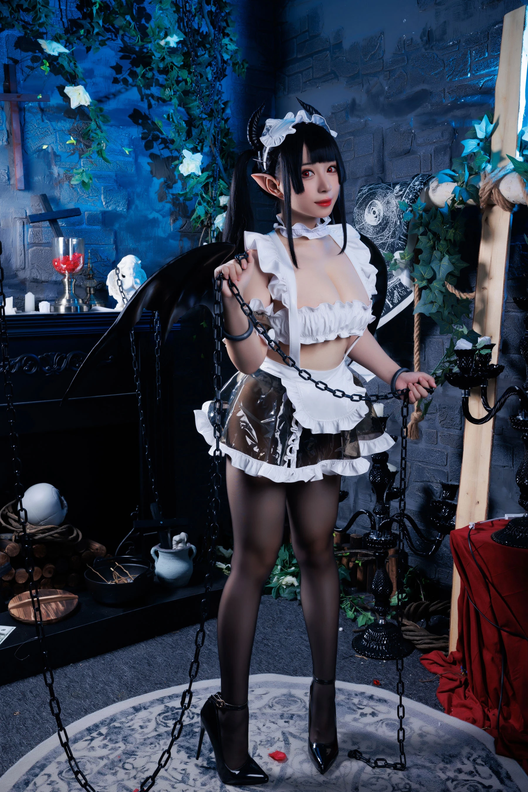 [Showgirl]許雨萱珍藏寫真作品：室內攝影清純釋放許雨萱蜂腰曲線格調綻放寫真集 - 37