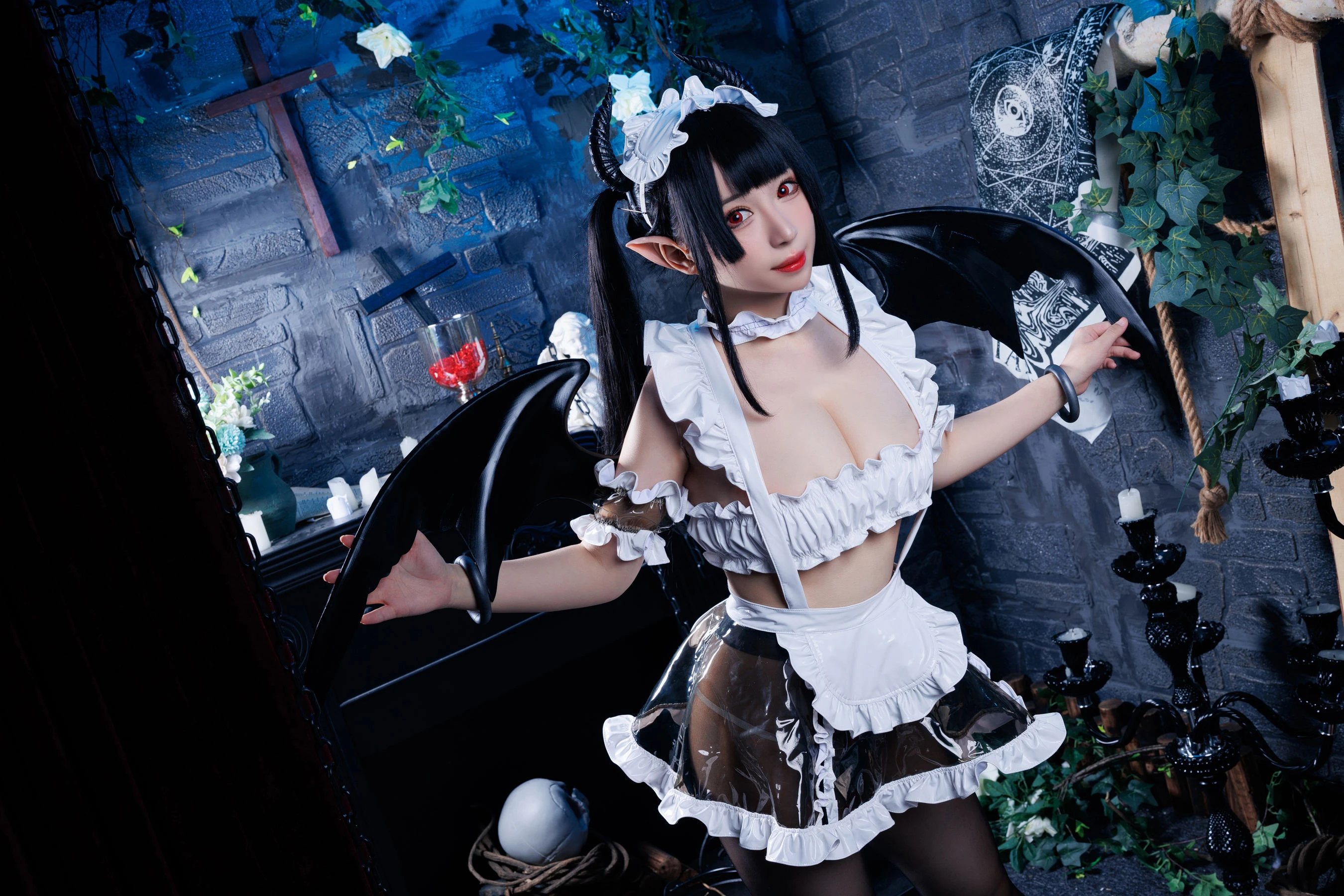 [Showgirl]許雨萱珍藏寫真作品：室內攝影清純釋放許雨萱蜂腰曲線格調綻放寫真集 - 4
