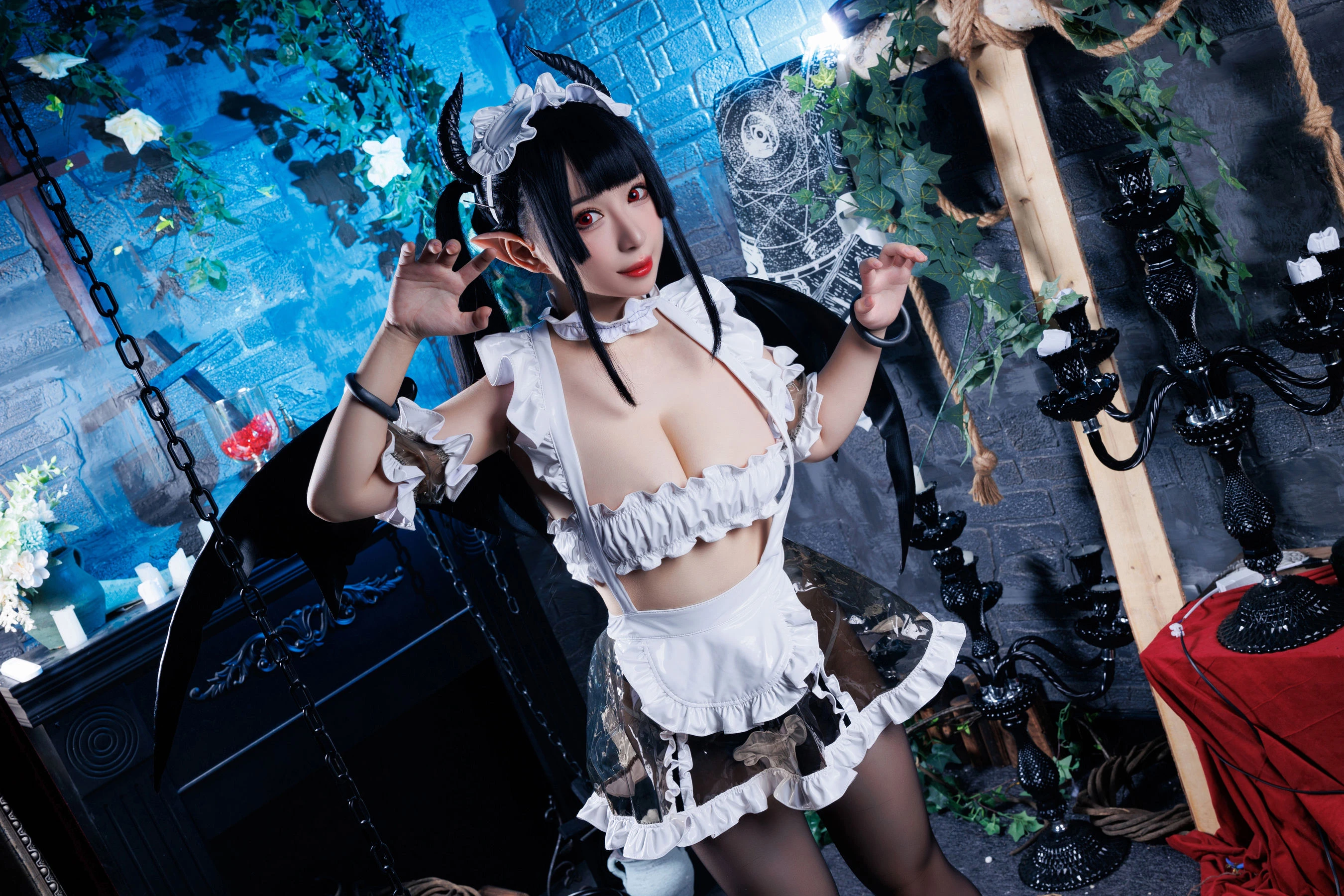 [Showgirl]許雨萱珍藏寫真作品：室內攝影清純釋放許雨萱蜂腰曲線格調綻放寫真集 - 97