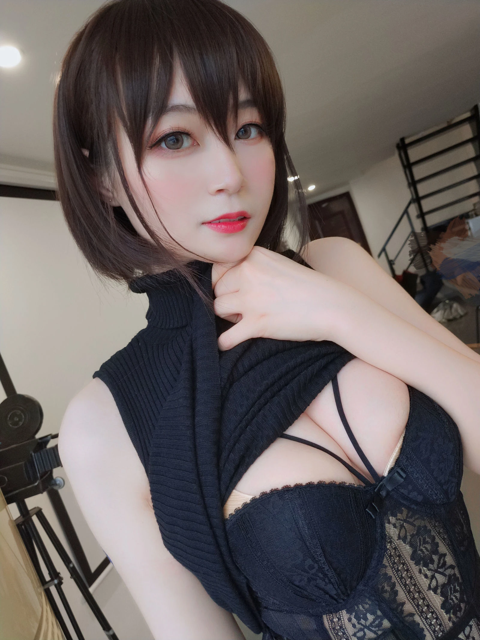 [辣妹]鄧雨菲寫真館超清圖集珍藏：鄧雨菲魅惑演繹美腿完美神韻綻放寫真藝術 - 17
