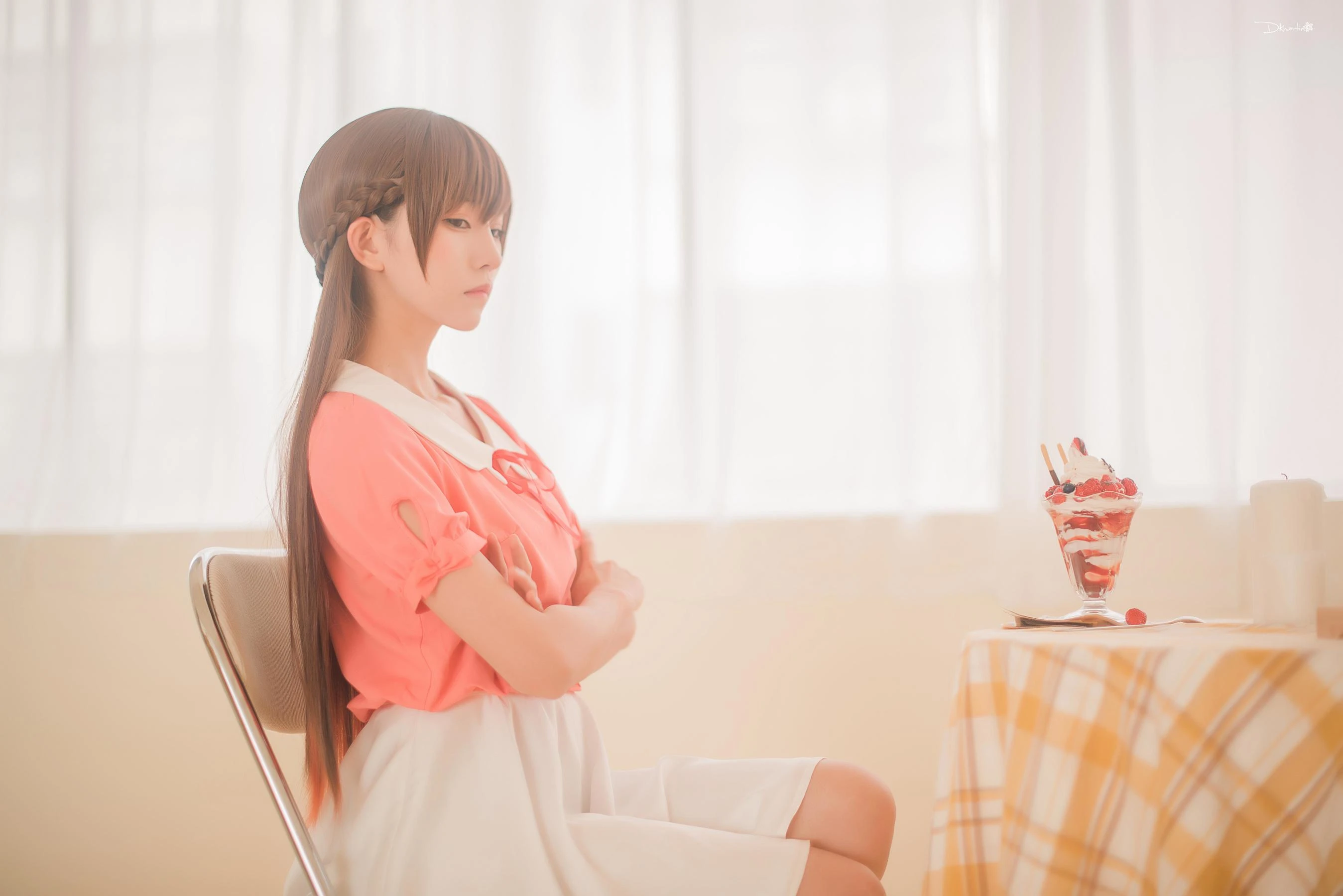 [紅人]陳雨桐作品圖集精選：陳雨桐優雅格調於攝影棚演繹曲線曲線高清攝影 - 5