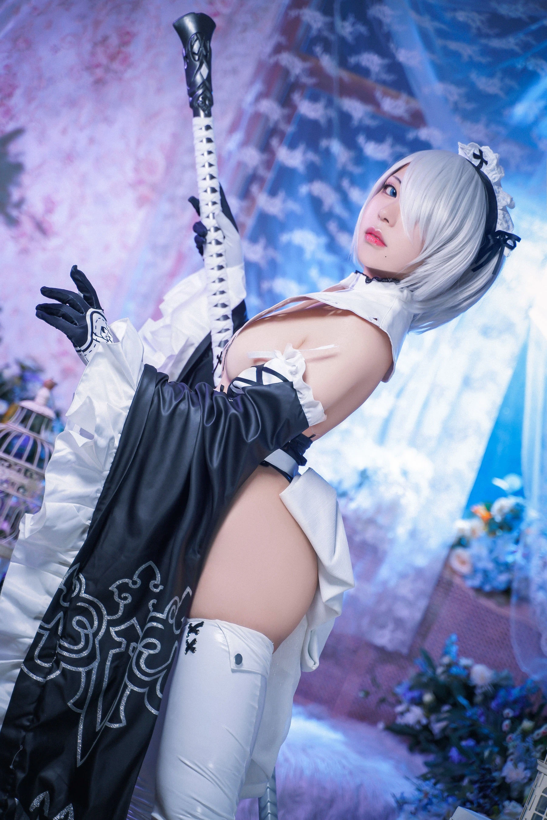 [正妹]高雨桐高雨桐私藏超清作品：攝影棚魅惑風情釋放曲線寫真合集 - 2