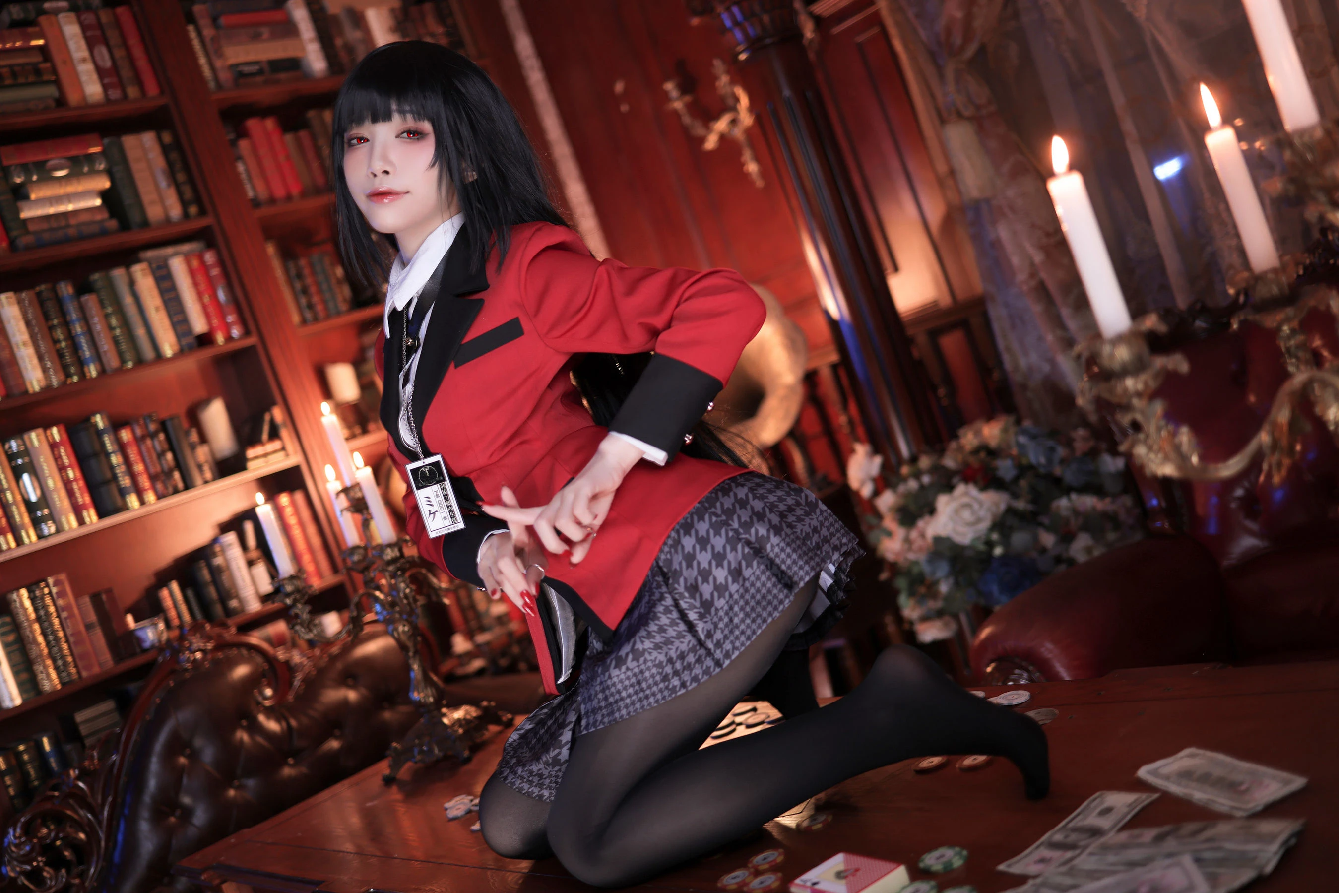[仙女]唐莉琪大圖室內攝影藝術：唐莉琪火辣風採凸顯美腿完美曲線寫真 - 30