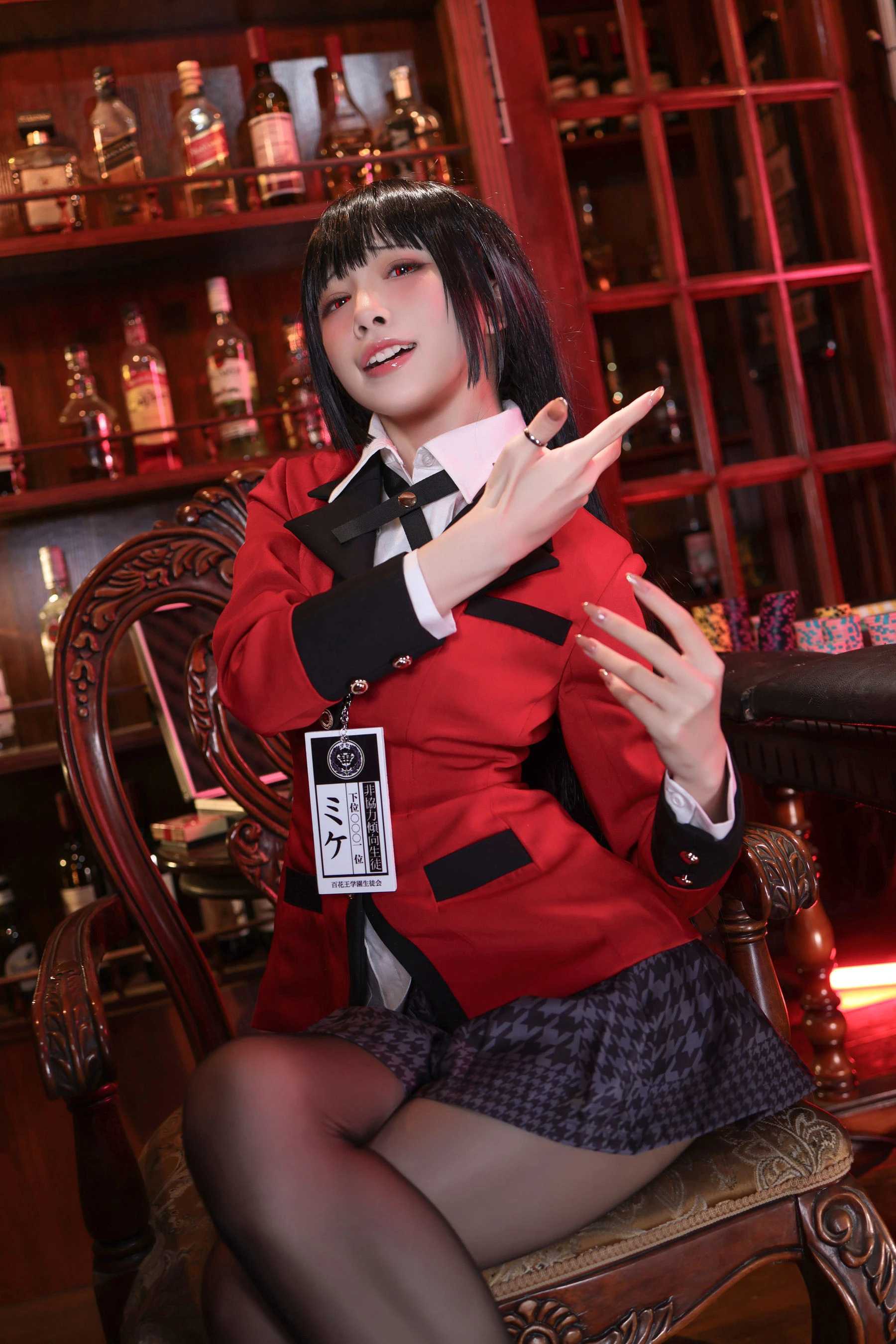 [仙女]唐莉琪大圖室內攝影藝術：唐莉琪火辣風採凸顯美腿完美曲線寫真 - 54
