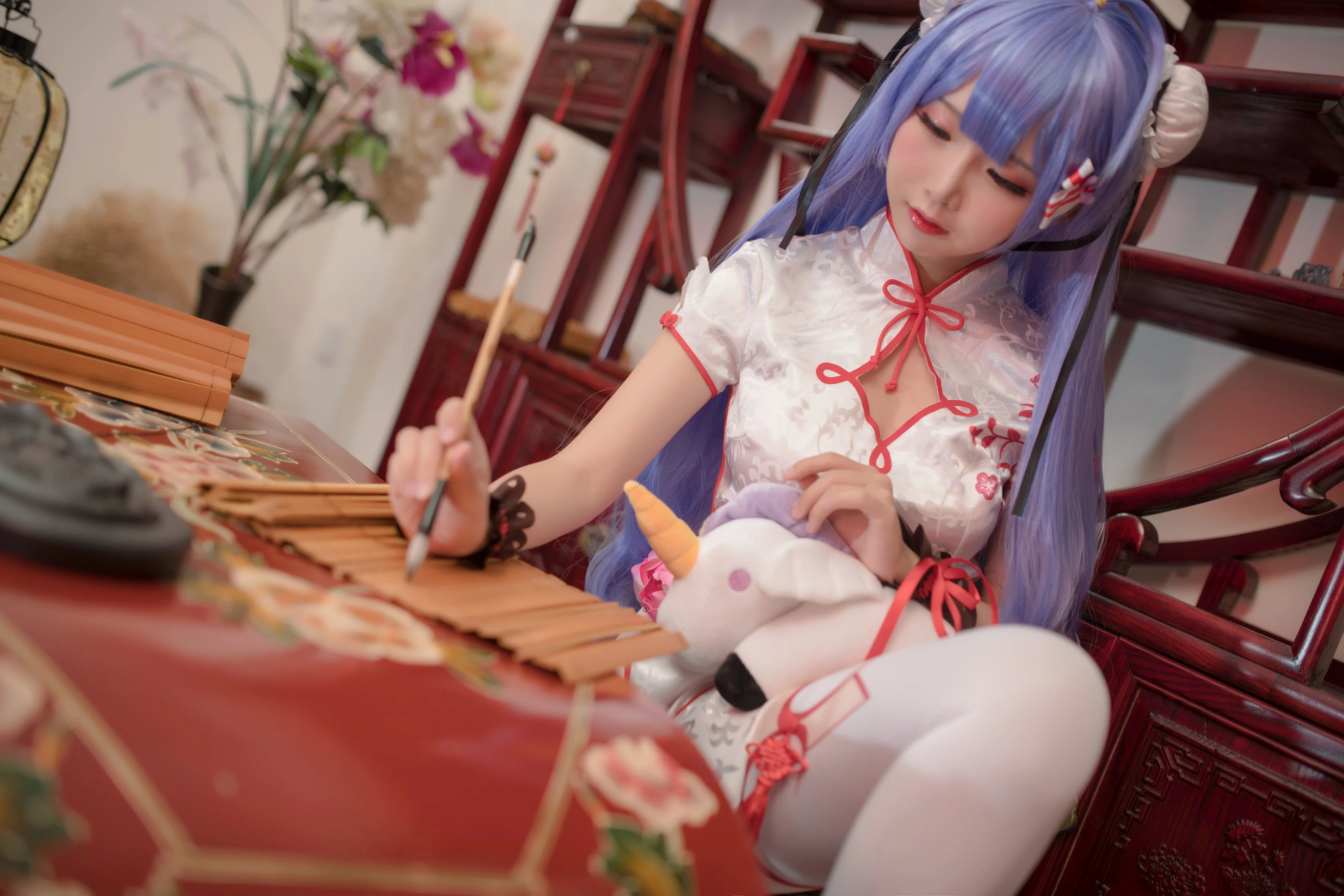 [模特]李欣怡李欣怡自然光超清圖集：優雅神韻釋放美胸誘惑彰顯寫真大片 - 7