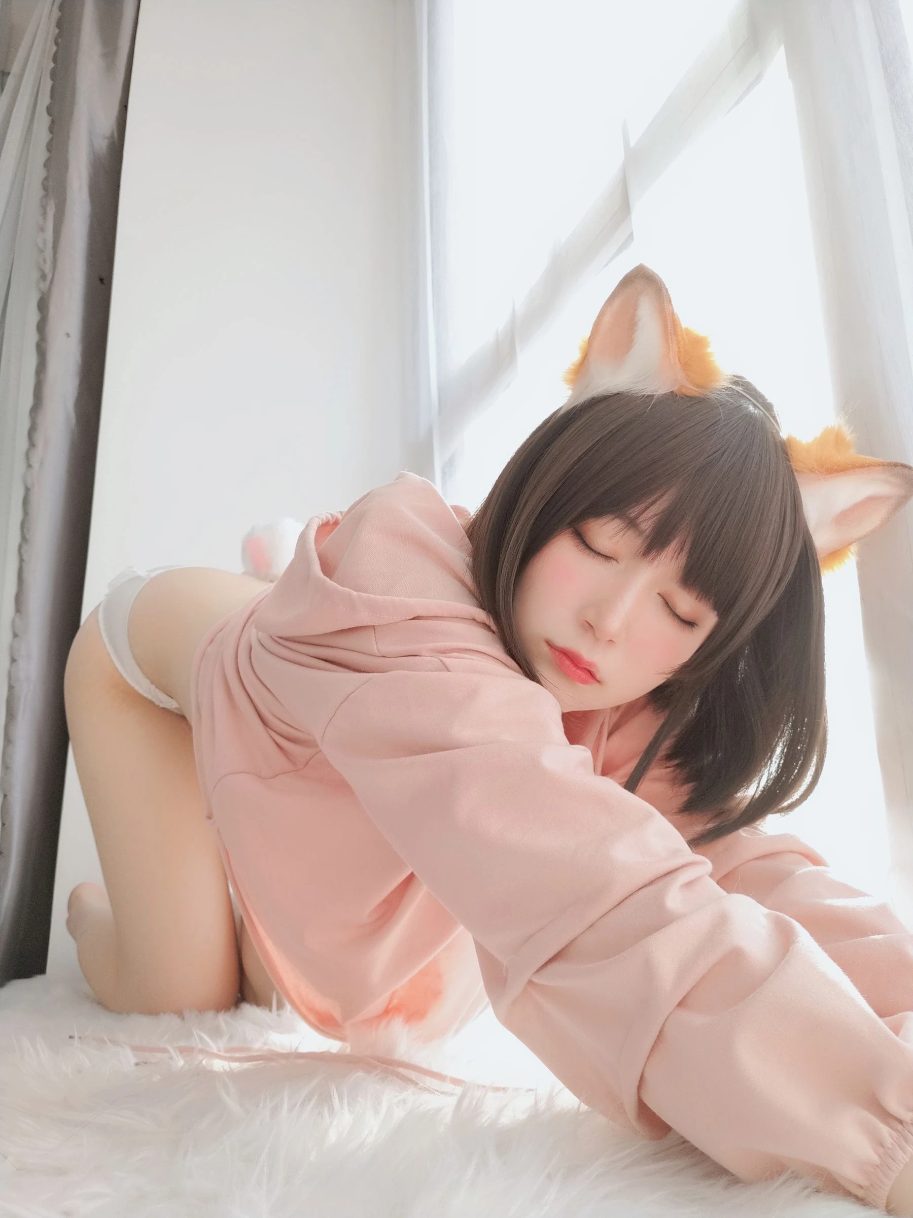 [美女]胡雨晴作品圖集精選：胡雨晴甜美風採於私房演繹美胸曲線珍藏攝影 - 73