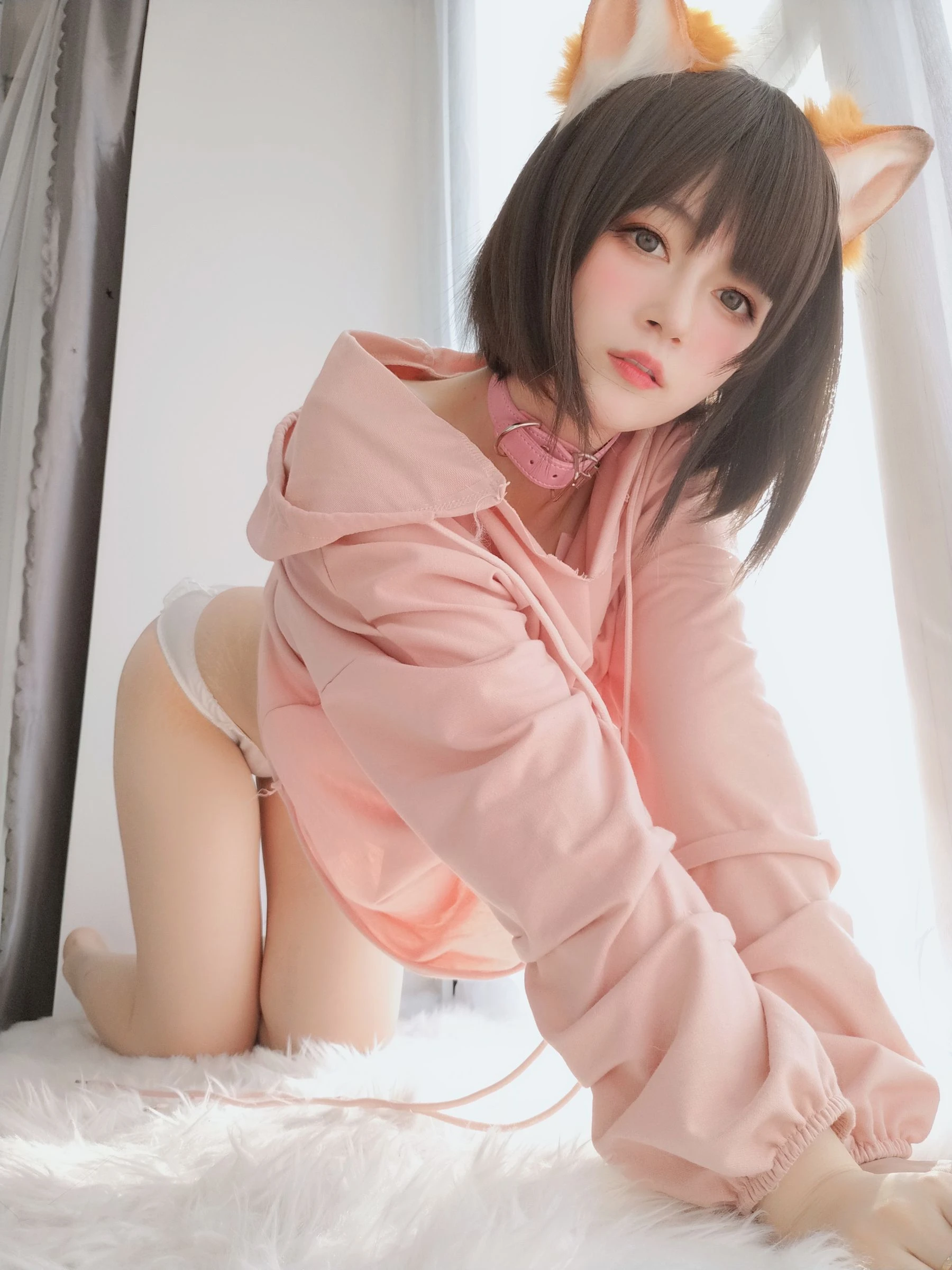 [美女]胡雨晴作品圖集精選：胡雨晴甜美風採於私房演繹美胸曲線珍藏攝影 - 74