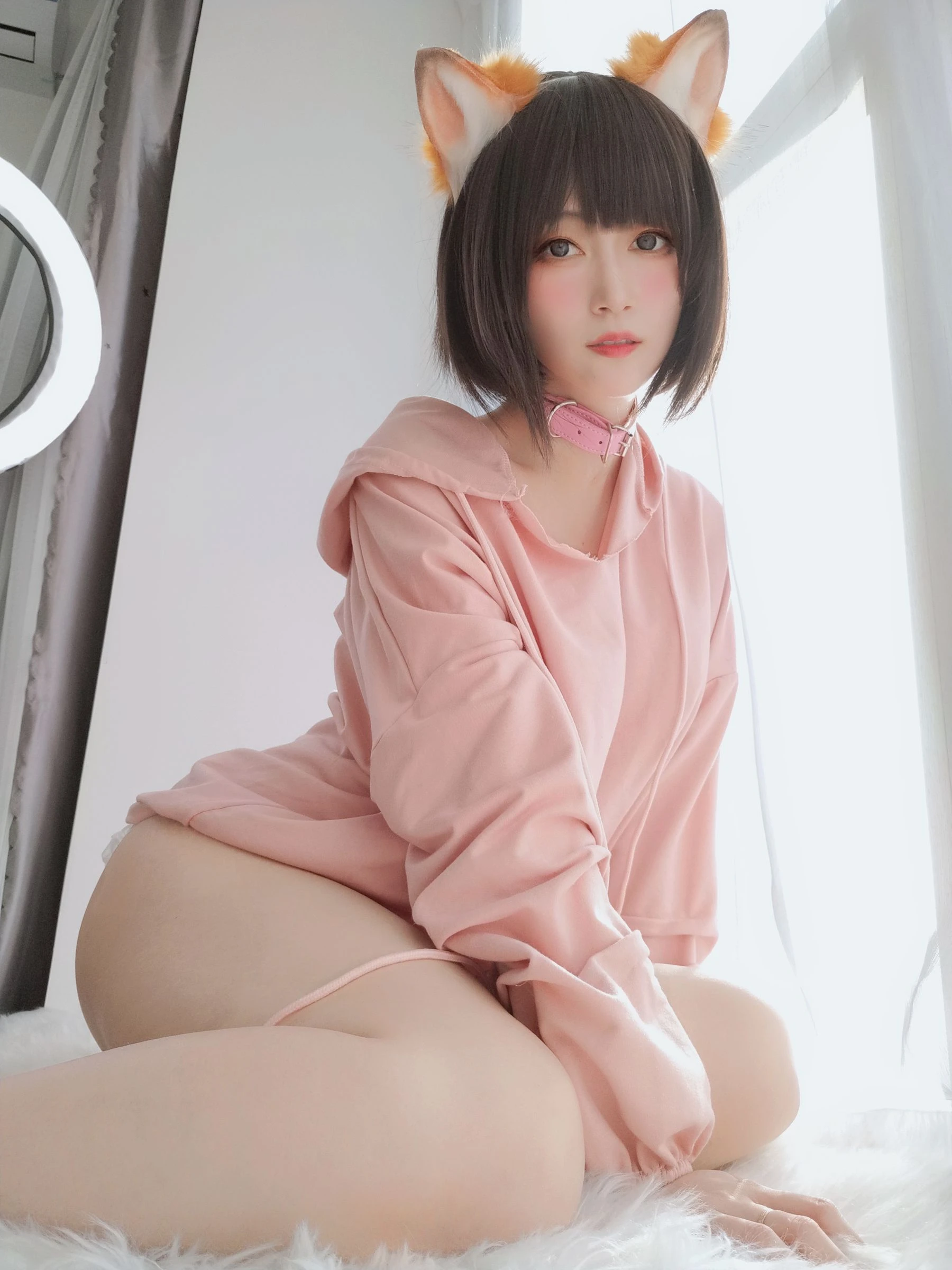 [美女]胡雨晴作品圖集精選：胡雨晴甜美風採於私房演繹美胸曲線珍藏攝影 - 87