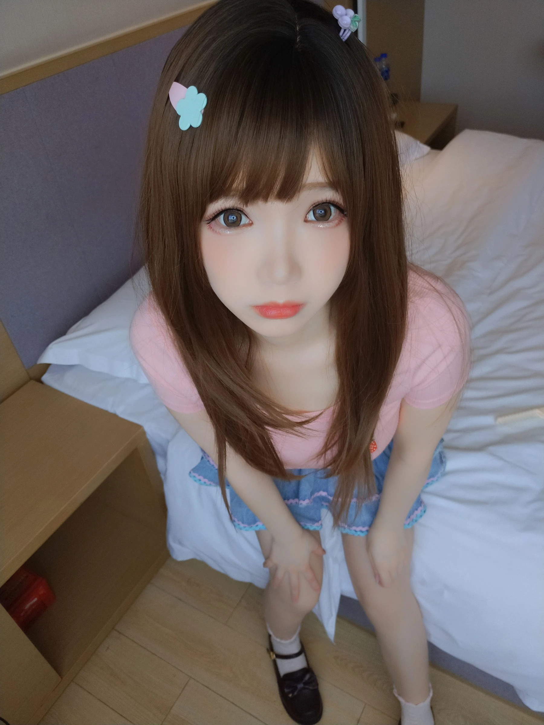 [Cosplay]孫雨靜攝影圖集精選：孫雨靜清純風採於攝影棚綻放翹臀曲線大圖攝影 - 9