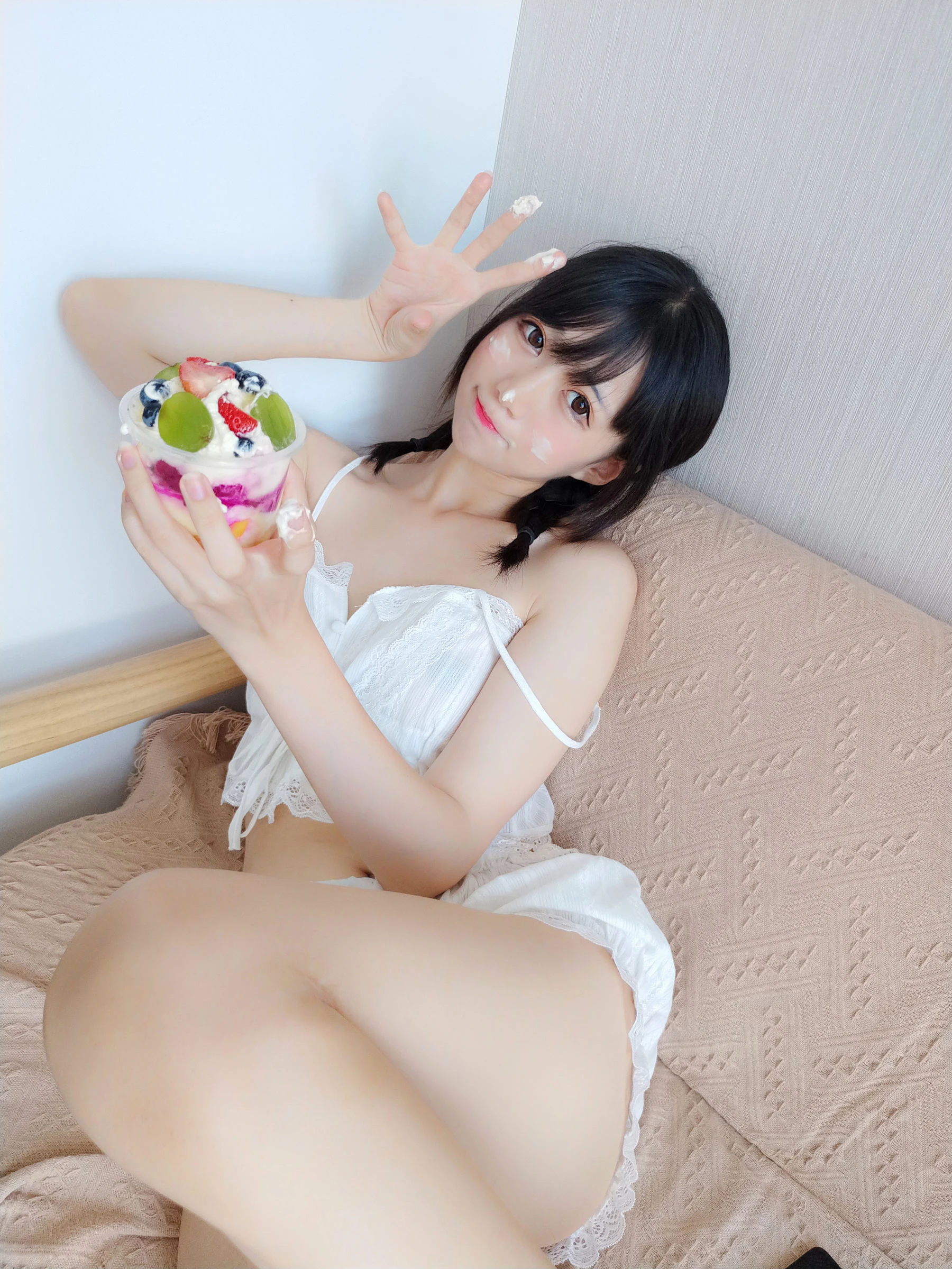[模特]黃梓涵大圖室內圖集藝術：黃梓涵性感韻味釋放蜂腰完美曲線寫真 - 3