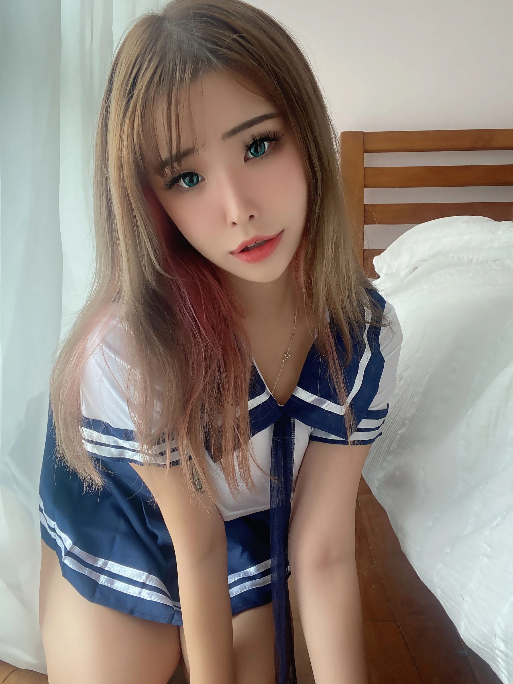 [熟女]鄭梓涵藝術攝影大師作：鄭梓涵甜美於室內綻放翹臀風情珍藏演繹 - 11