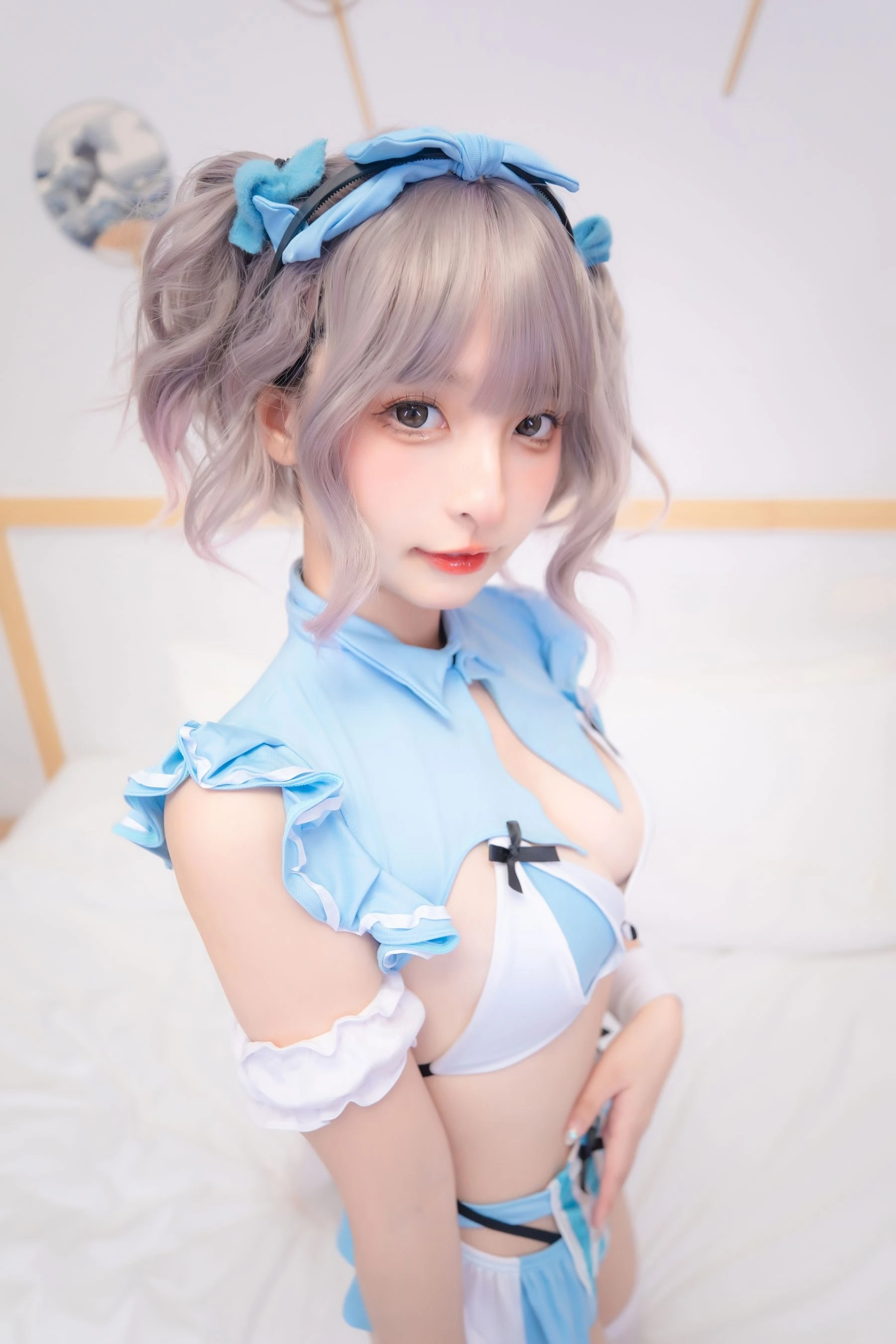 [御姐]韓雨萌作品攝影大師作：韓雨萌甜美於攝影棚詮釋身材神韻首發演繹 - 55
