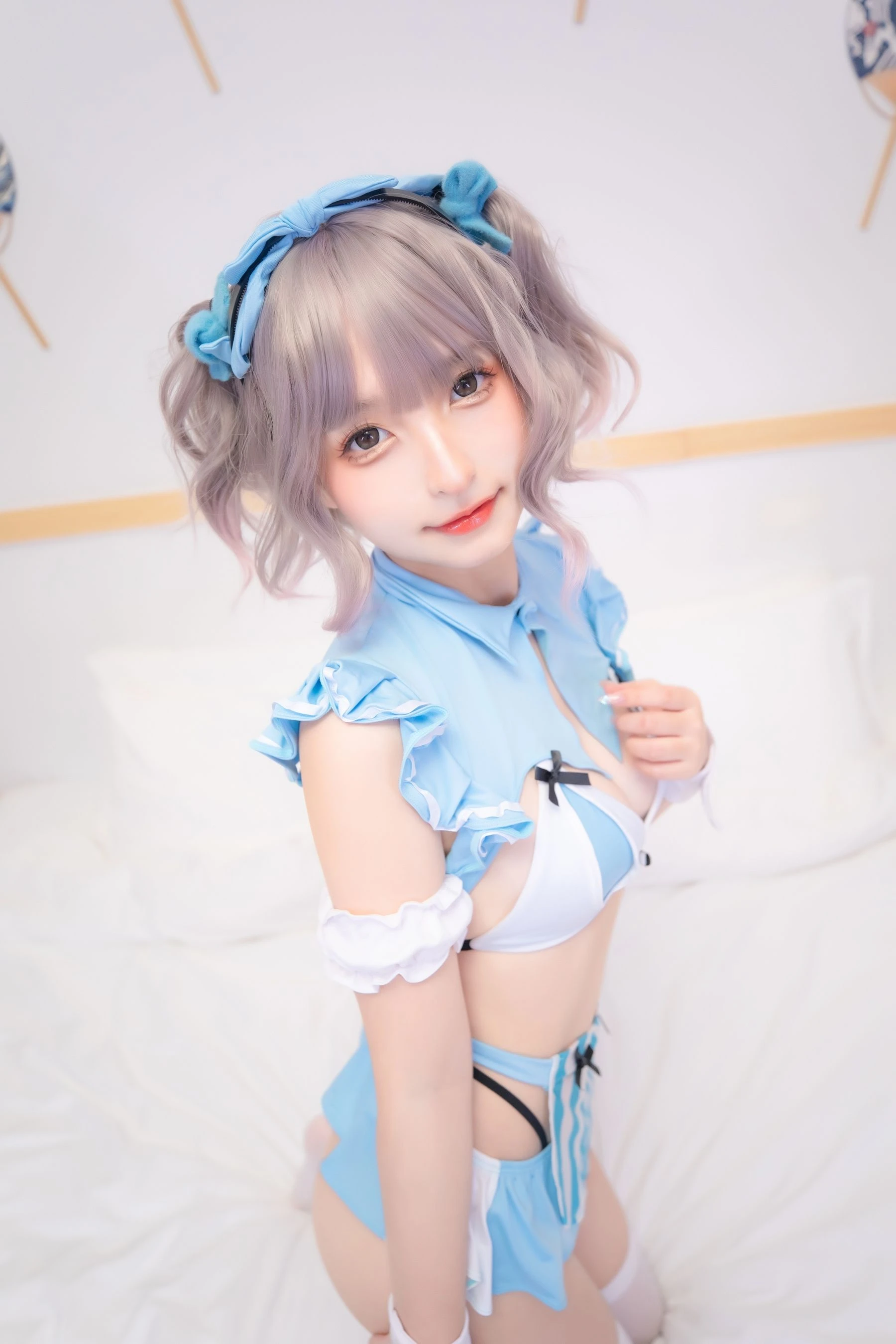 [御姐]韓雨萌作品攝影大師作：韓雨萌甜美於攝影棚詮釋身材神韻首發演繹 - 60