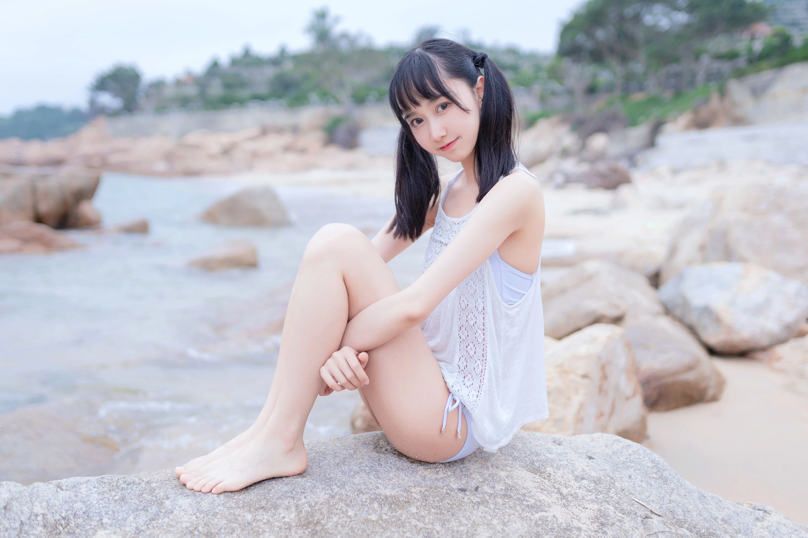 晴日限定DJ活潑寫真集 – 室內自信瞬間捕捉珍藏 - 29