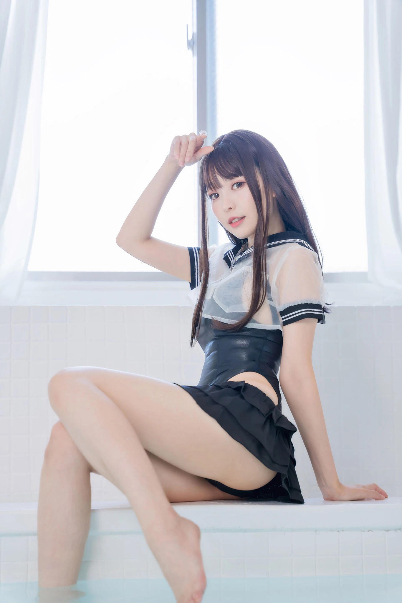 台南正午空姐美照 – 甜美魅力室內實錄獨家 - 44