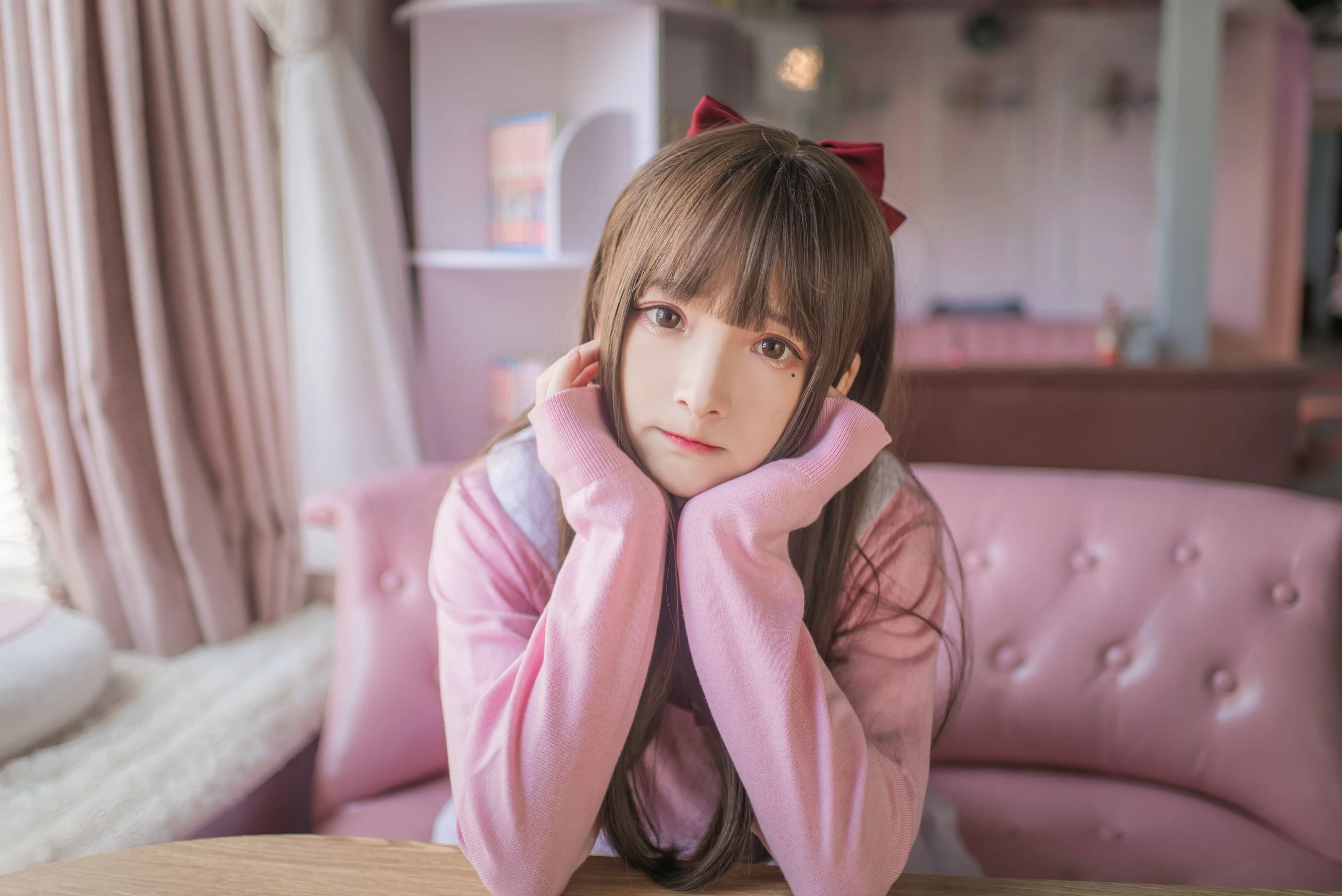 [Cosplay]徐思雨徐思雨時尚氣質圖集大賞：攝影棚首發圖集演繹美胸誘惑美學 - 1