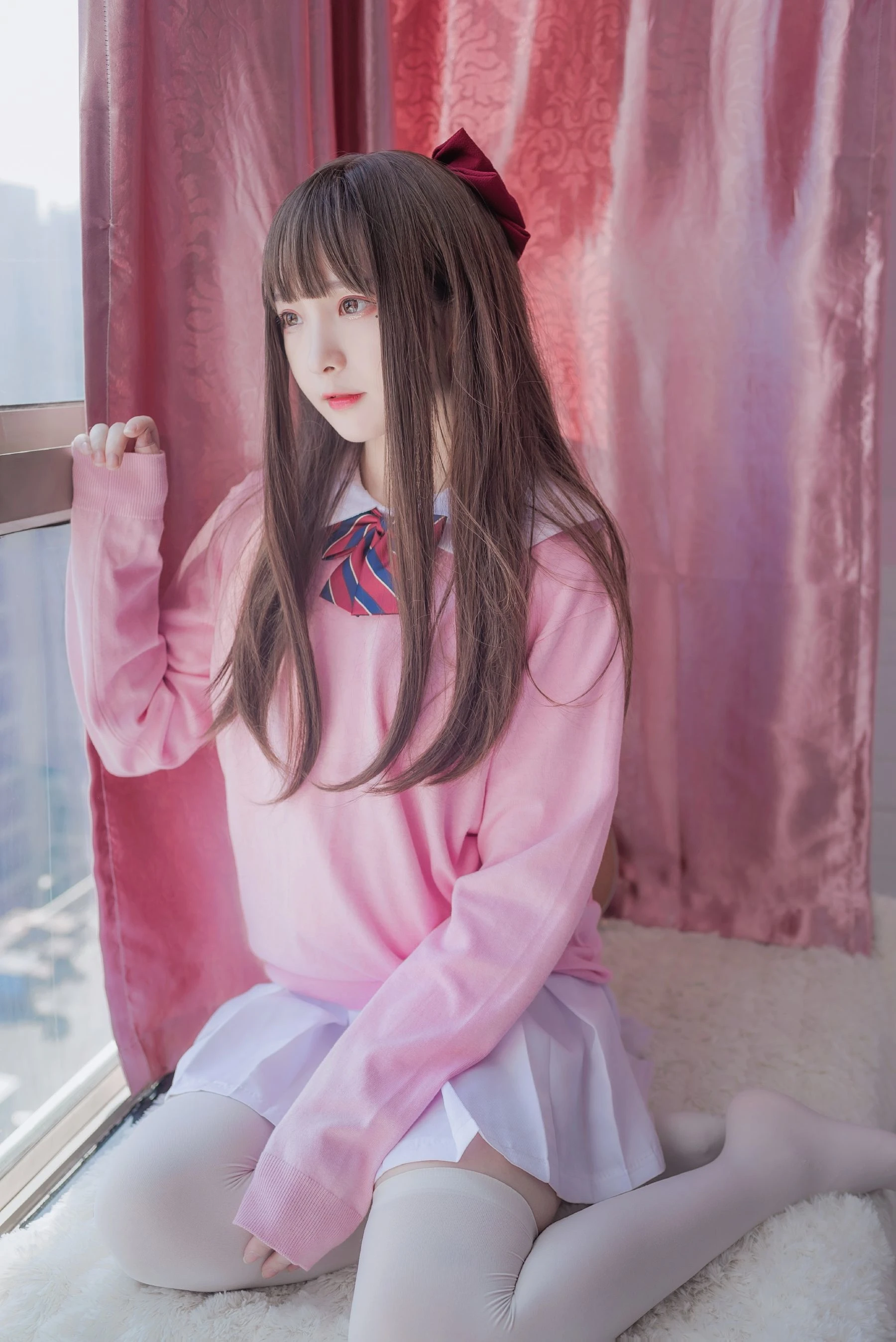 [Cosplay]徐思雨徐思雨時尚氣質圖集大賞：攝影棚首發圖集演繹美胸誘惑美學 - 14