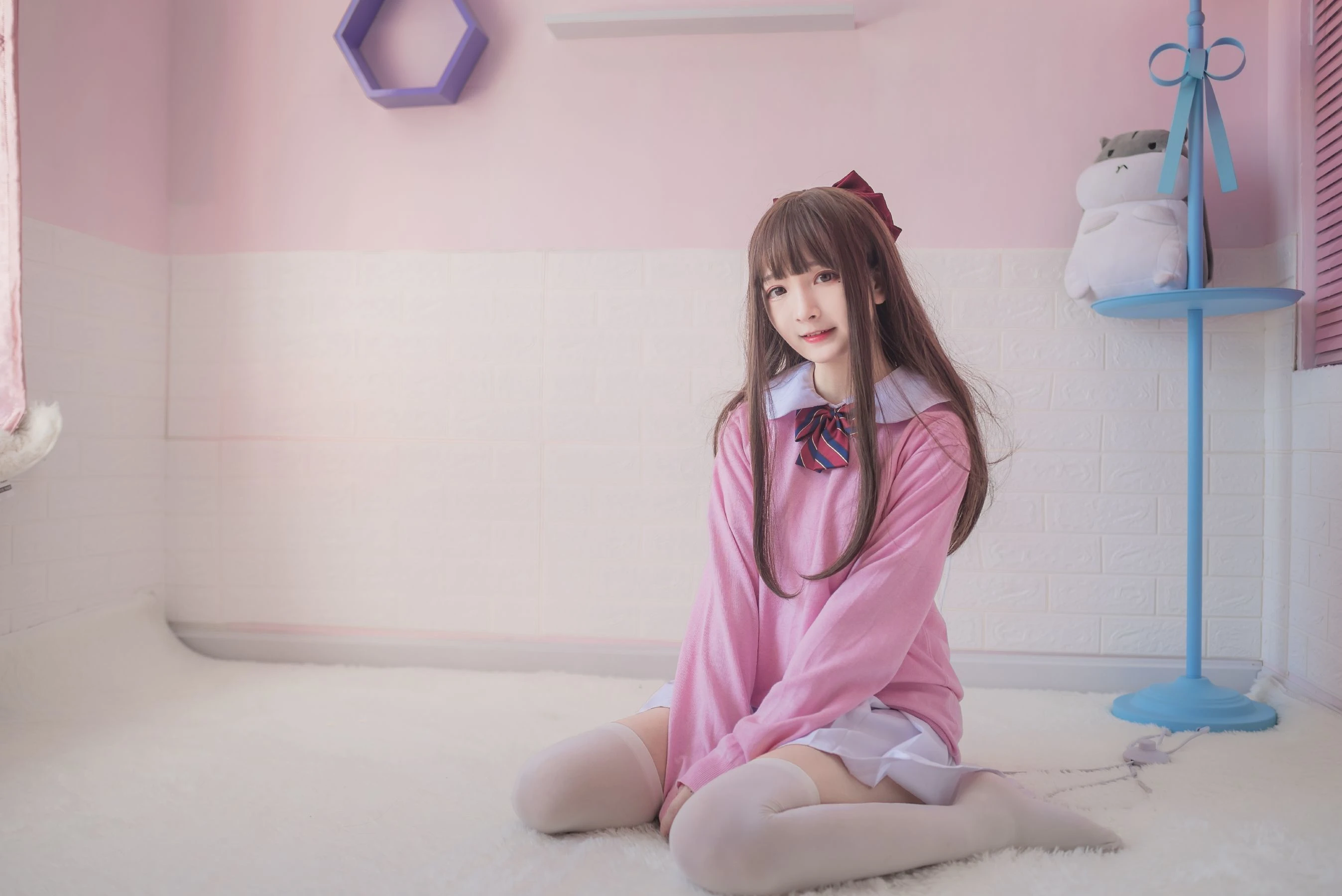 [Cosplay]徐思雨徐思雨時尚氣質圖集大賞：攝影棚首發圖集演繹美胸誘惑美學 - 5