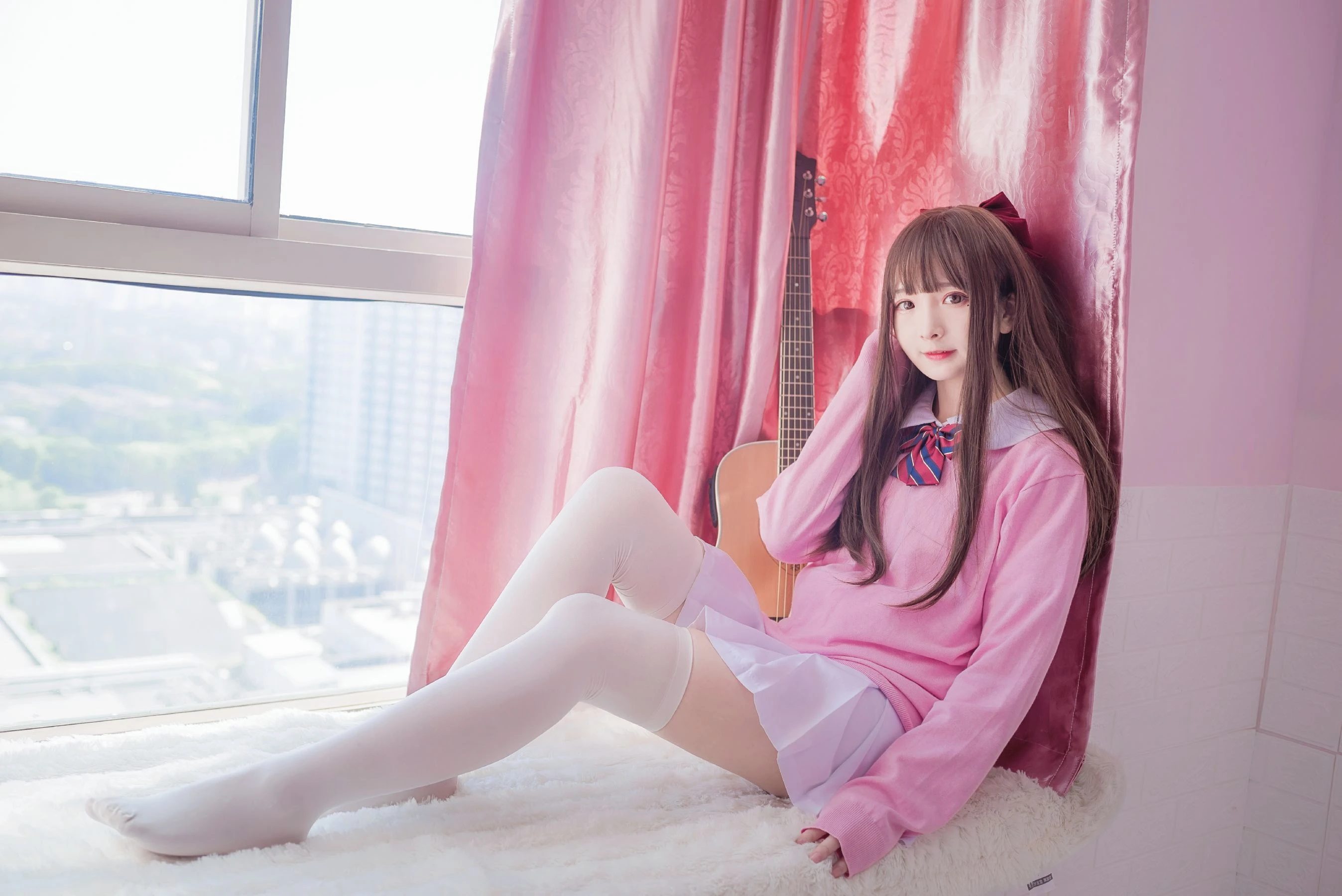 [Cosplay]徐思雨徐思雨時尚氣質圖集大賞：攝影棚首發圖集演繹美胸誘惑美學 - 9