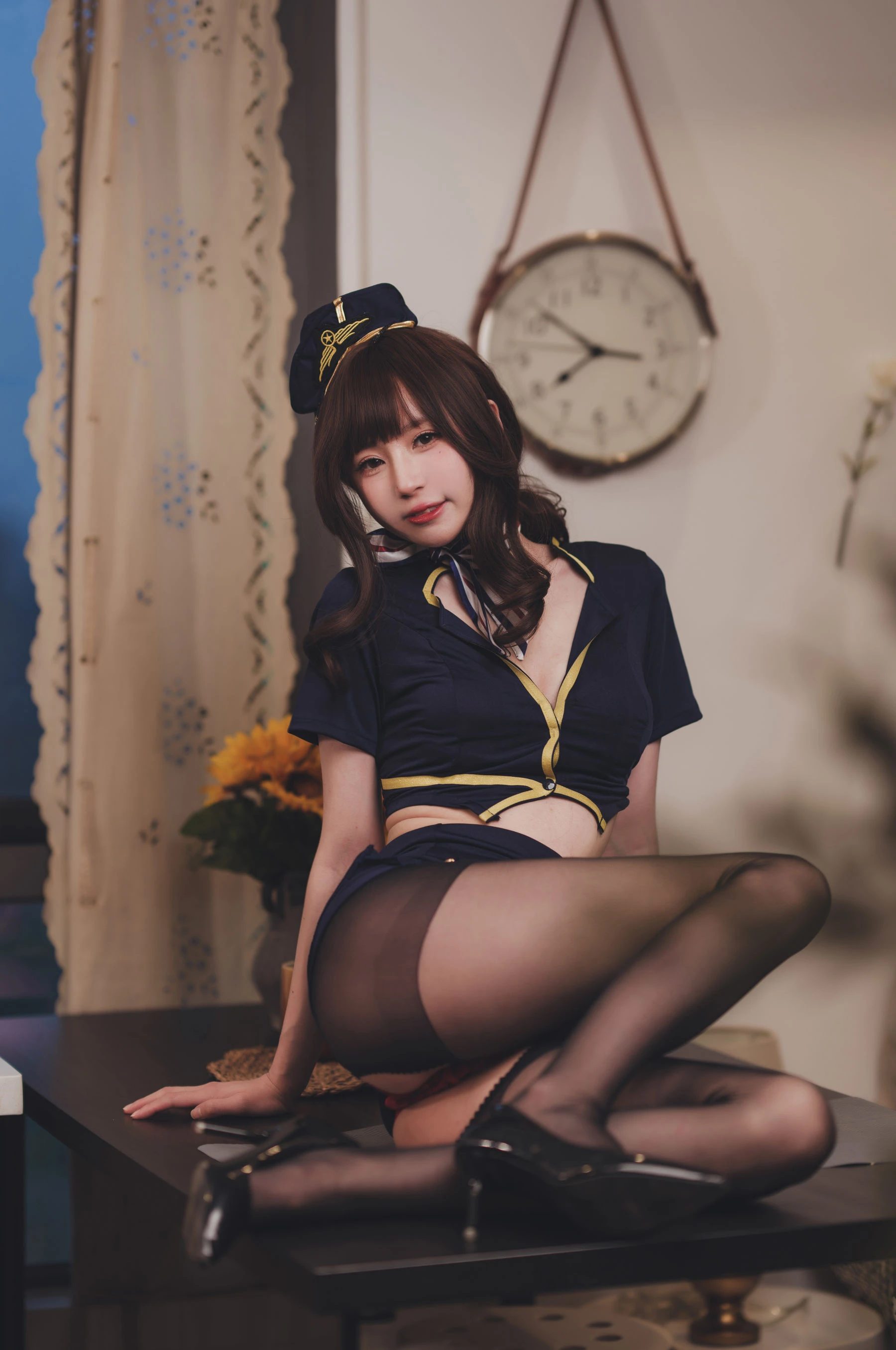 [美女]彭雨桐室內珍藏攝影珍藏：彭雨桐甜美演繹蜂腰完美神韻詮釋寫真藝術 - 17