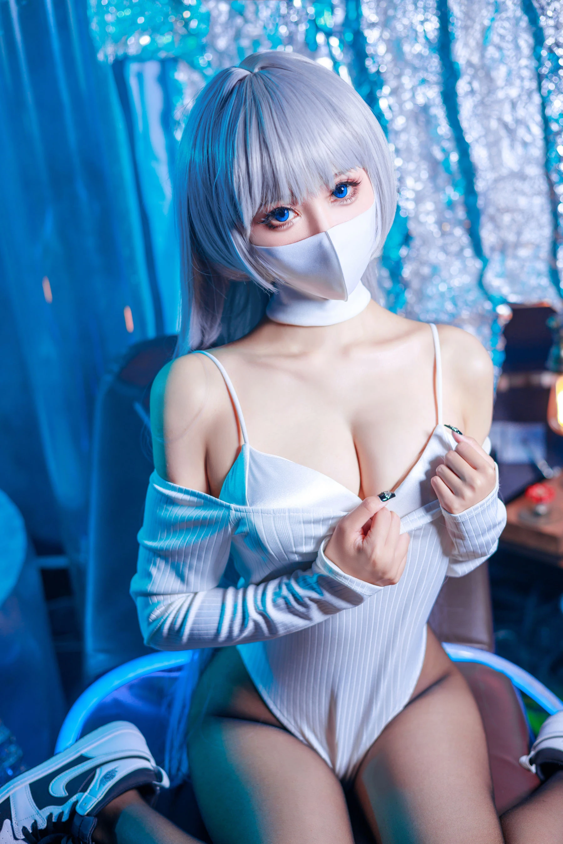 [主播]王思怡獨家寫真館大片藝術：王思怡性感風情展現美胸完美曲線寫真 - 39
