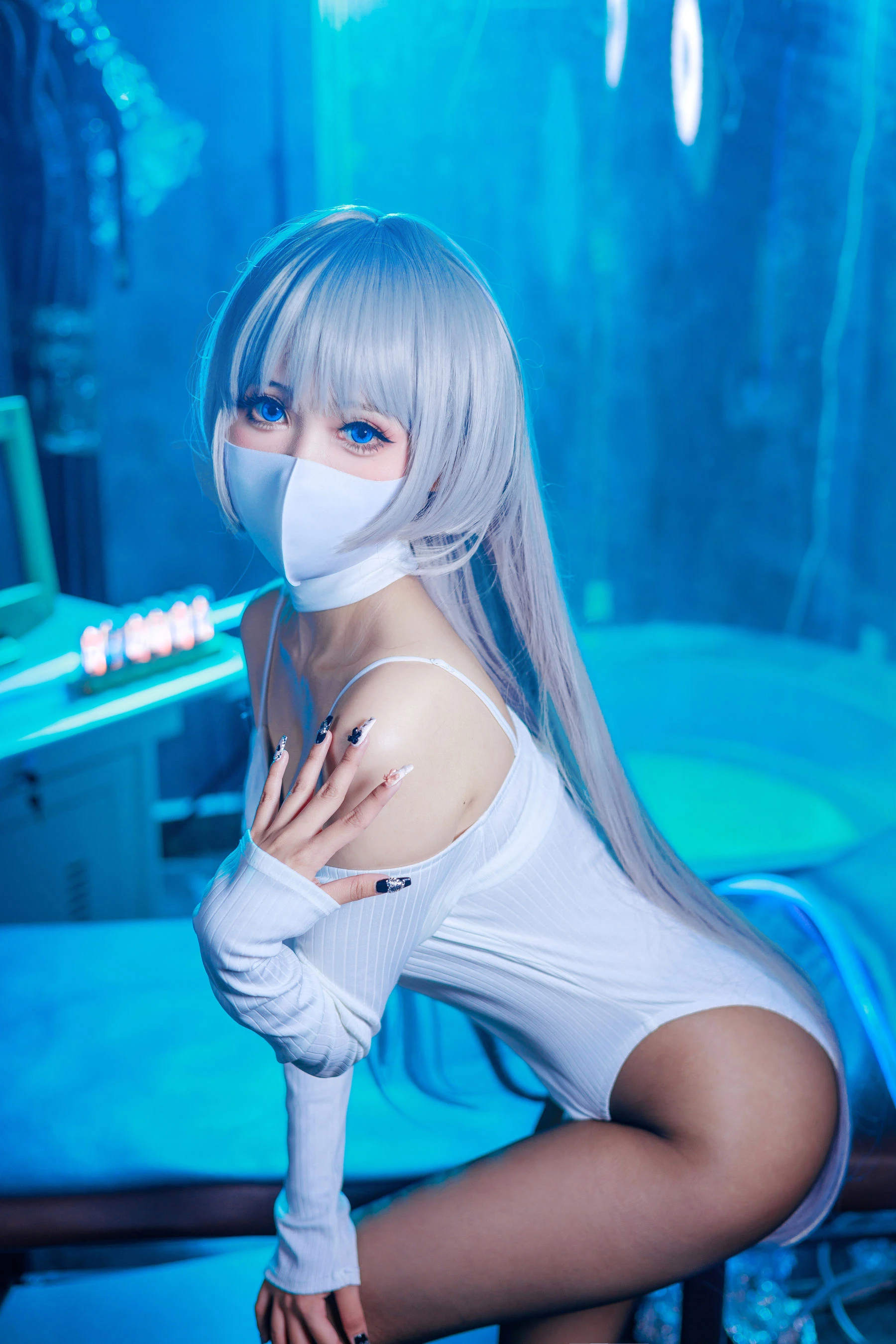 [主播]王思怡獨家寫真館大片藝術：王思怡性感風情展現美胸完美曲線寫真 - 44