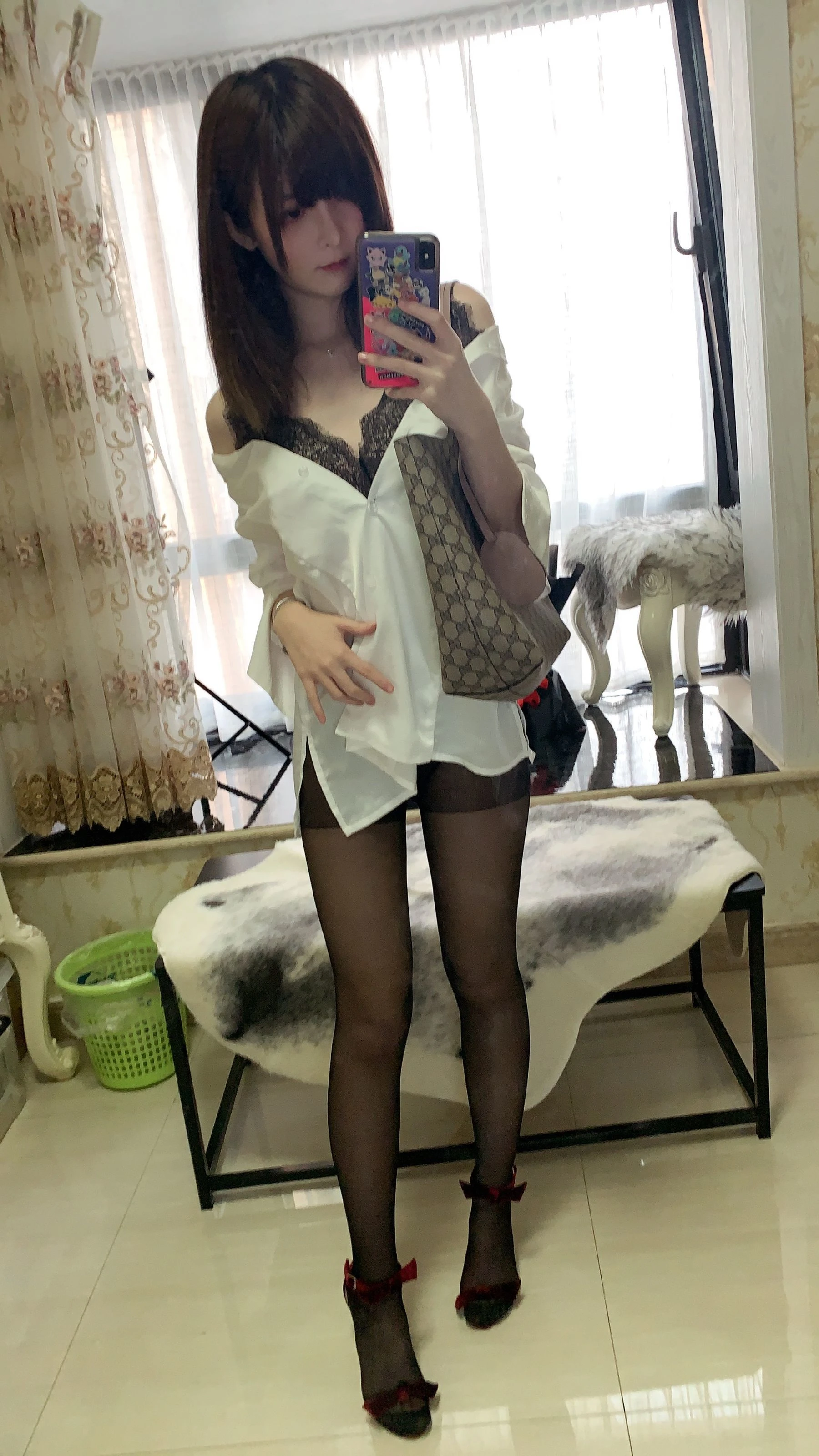 [美女]唐雨含唐雨含街拍超清作品：清純風採釋放長腿誘惑詮釋寫真大片 - 5