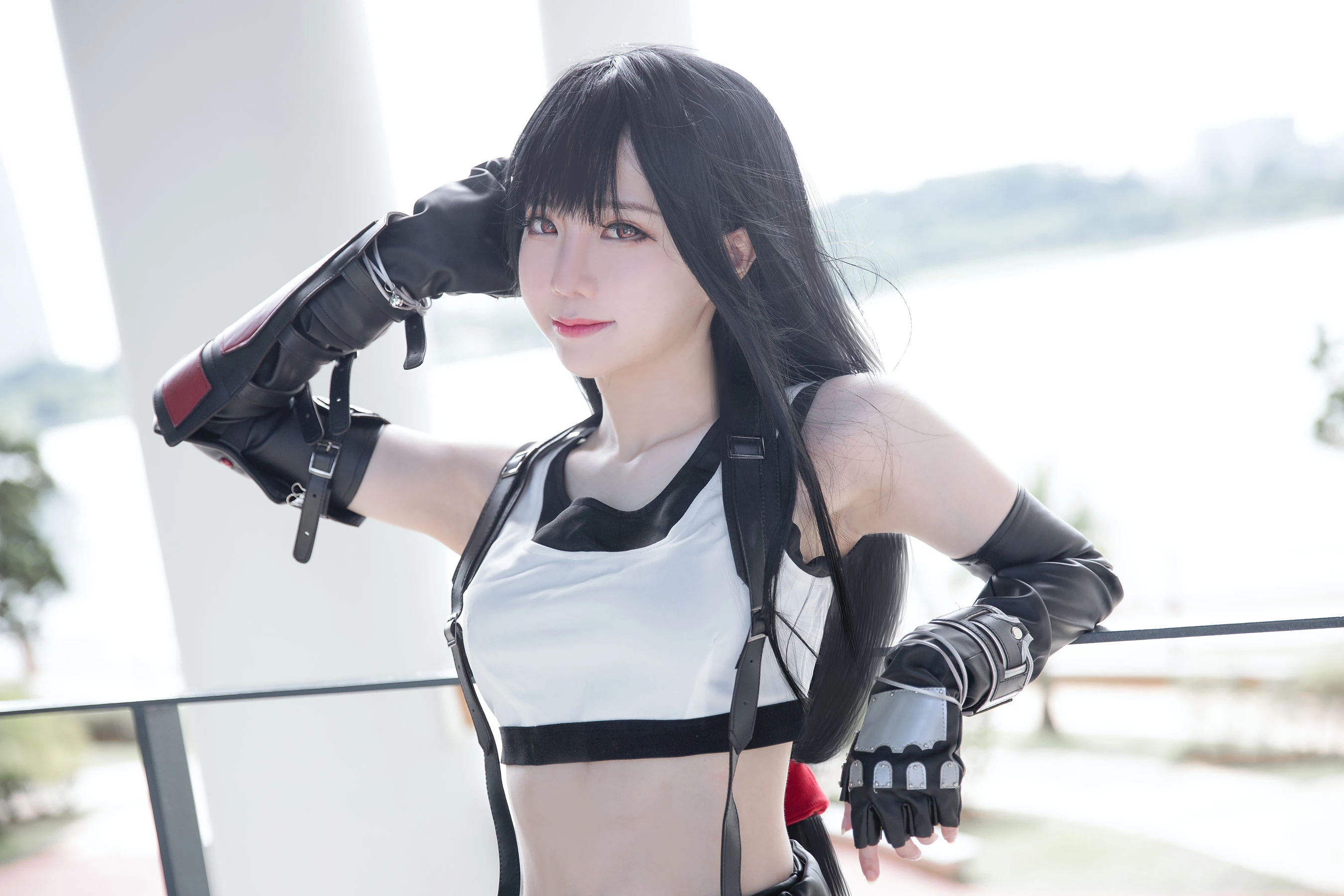 [Showgirl]曹詩琪攝影圖集精選：曹詩琪火辣氣質於戶外彰顯翹臀曲線首發攝影 - 12