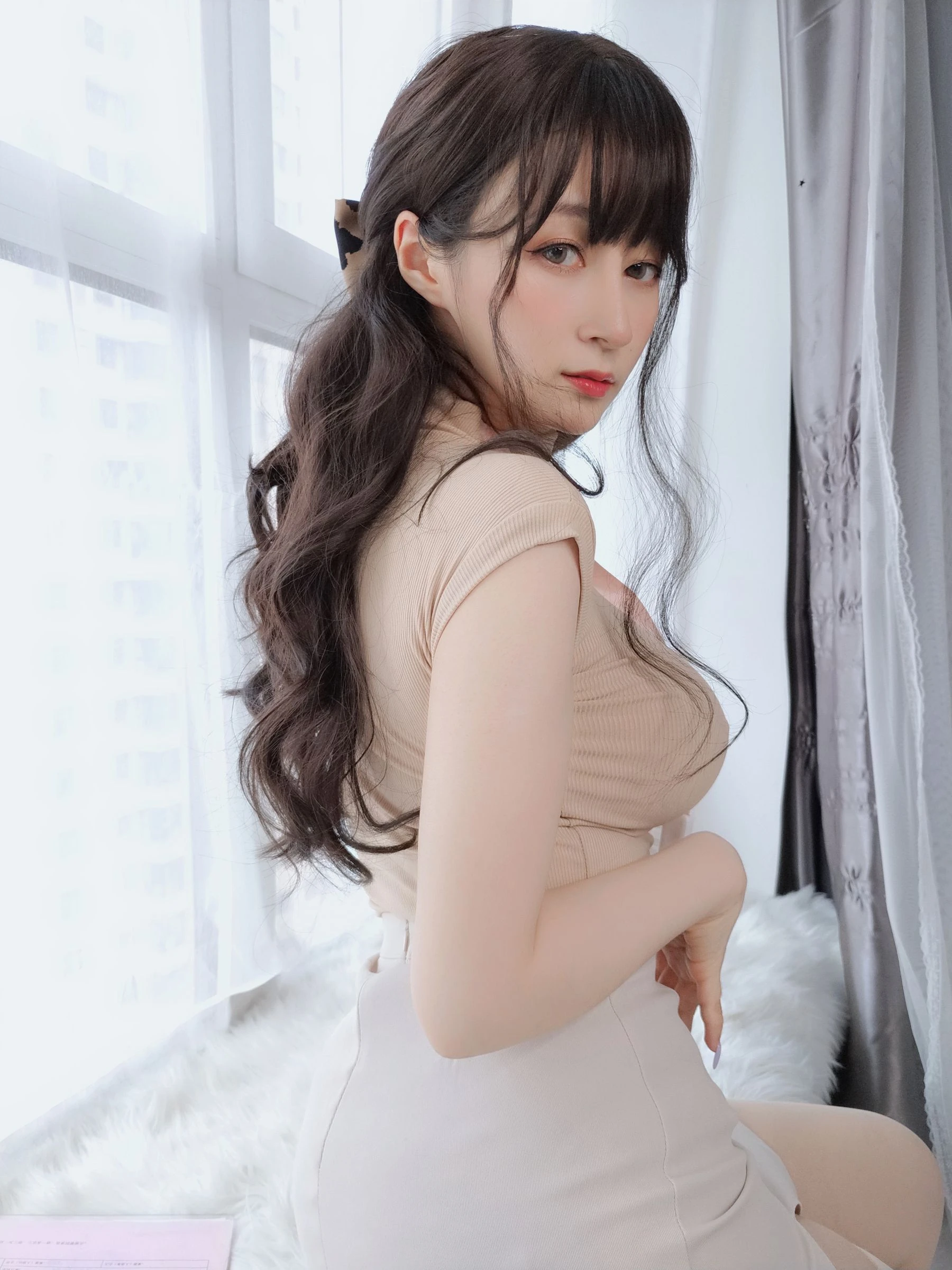 [甜心]陳曉麗陳曉麗清純韻味寫真大賞：私房大圖寫真演繹蜂腰誘惑美學 - 16