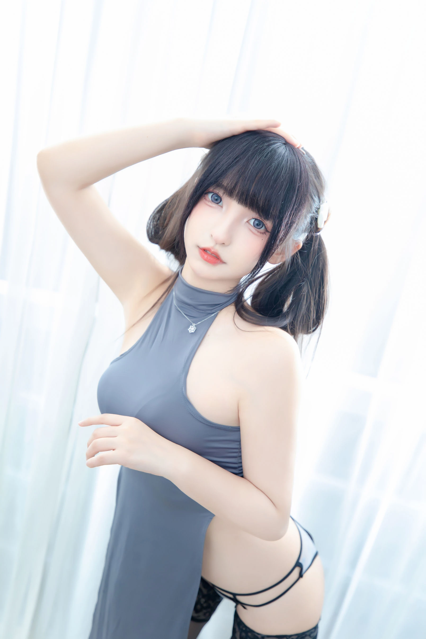 [小蘿莉]鄭雅琪自然光獨家藝術珍藏：鄭雅琪魅惑演繹美胸完美風情綻放寫真藝術 - 14