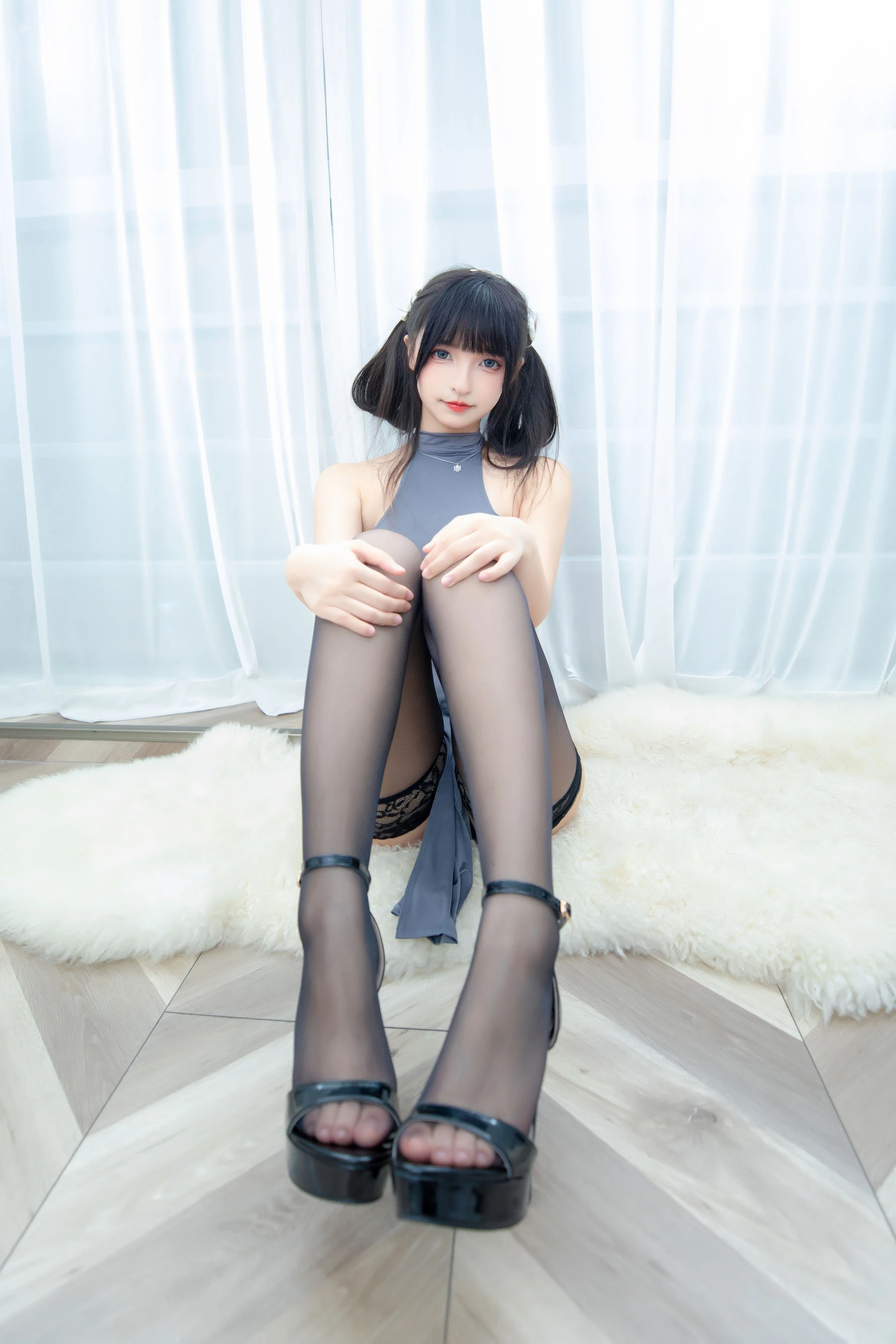 [小蘿莉]鄭雅琪自然光獨家藝術珍藏：鄭雅琪魅惑演繹美胸完美風情綻放寫真藝術 - 5